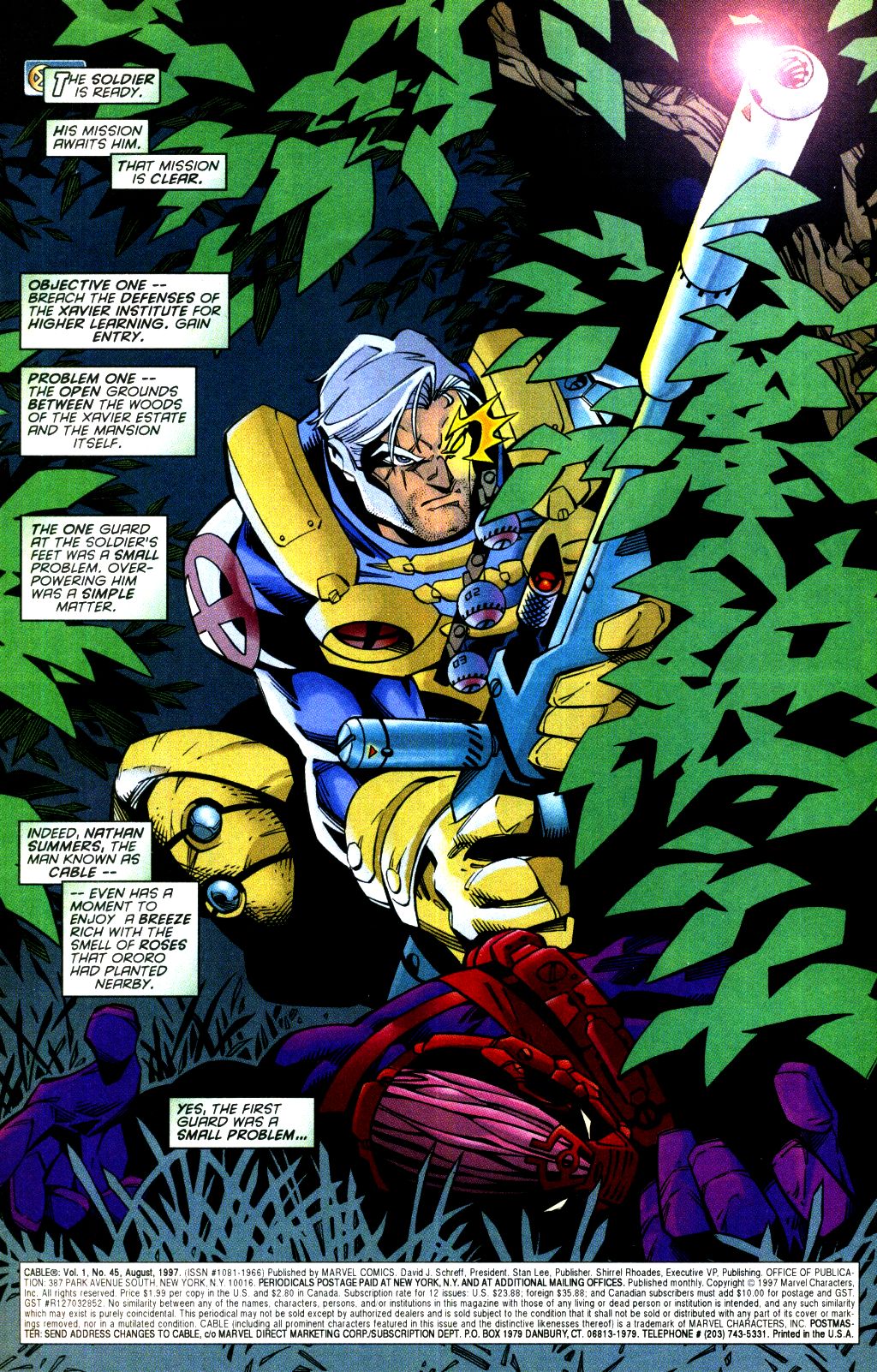 Read online Cable (1993) comic -  Issue #45 - 2
