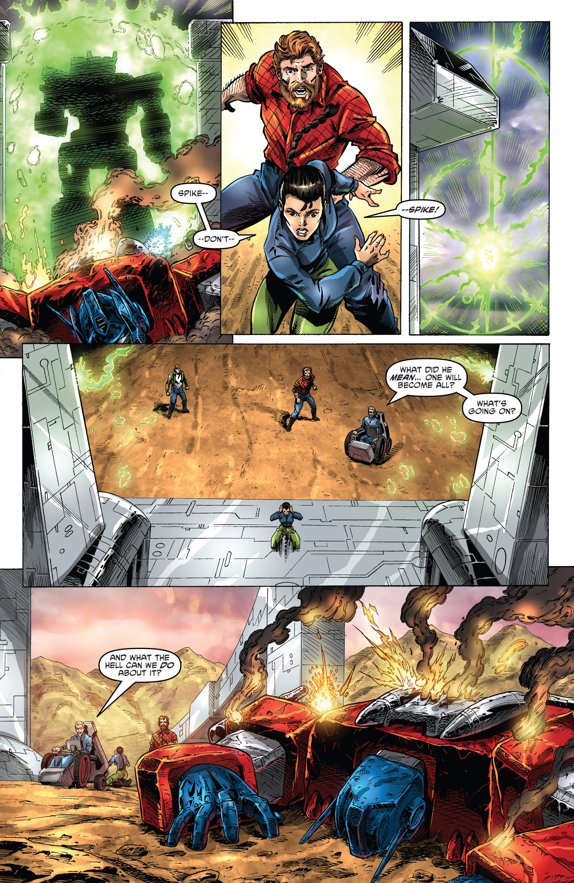 Read online The Transformers: Regeneration One comic -  Issue #98 - 14