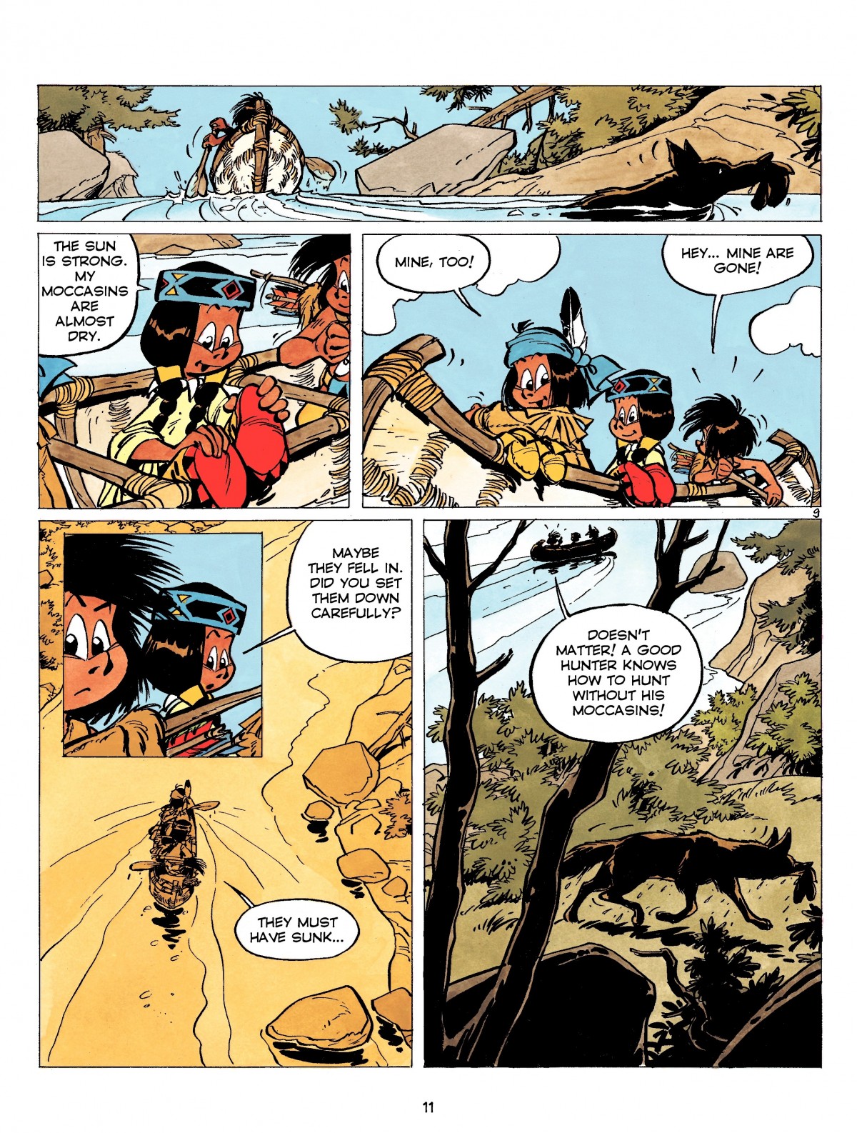 Read online Yakari comic -  Issue #9 - 11