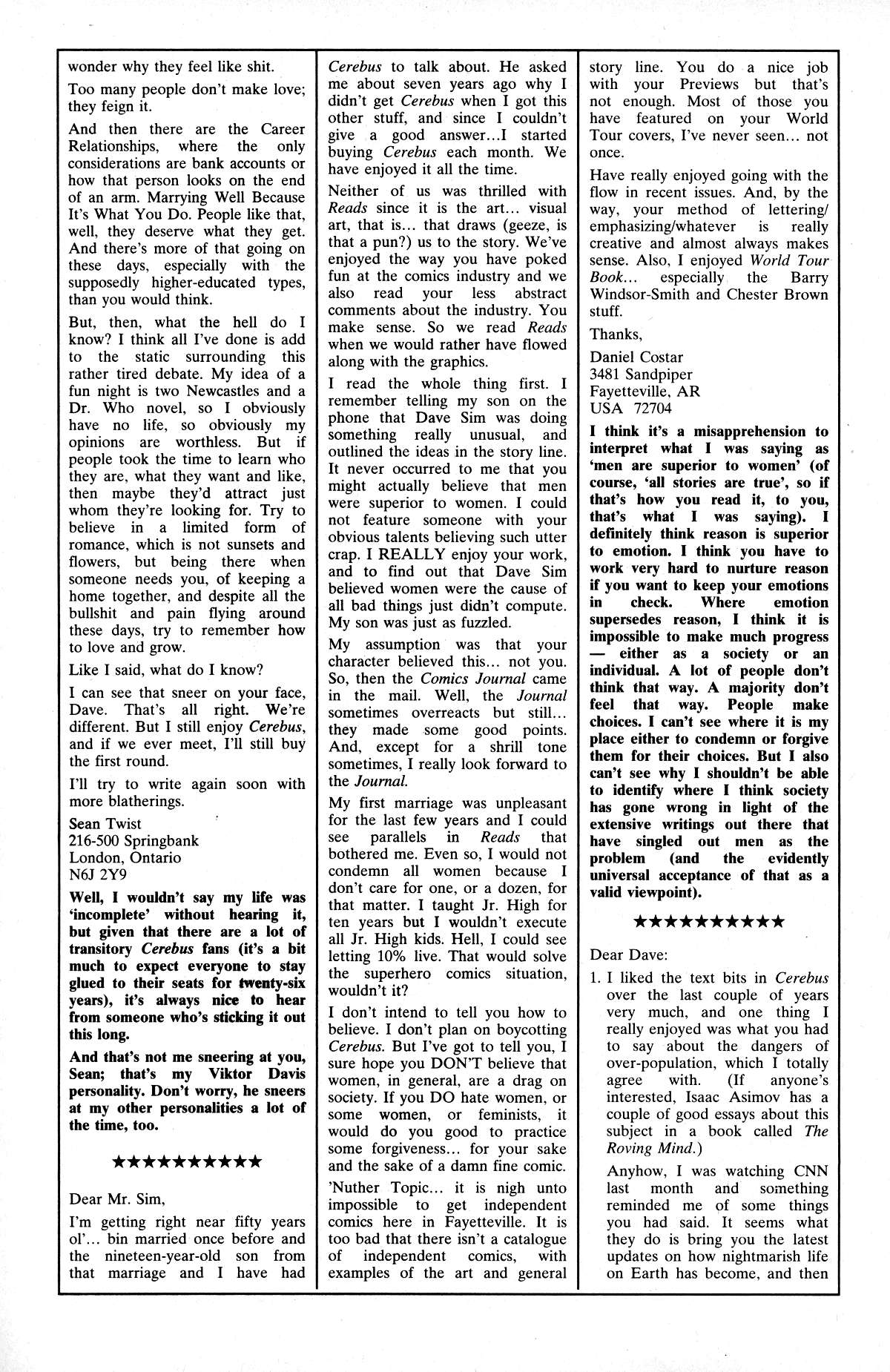 Cerebus Issue #195 #194 - English 27