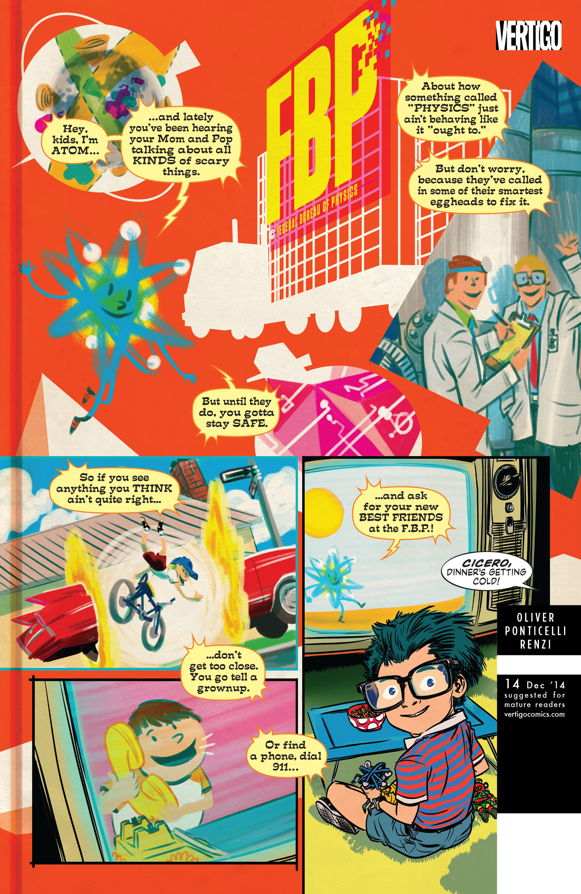 Read online FBP: Federal Bureau of Physics comic -  Issue #14 - 1
