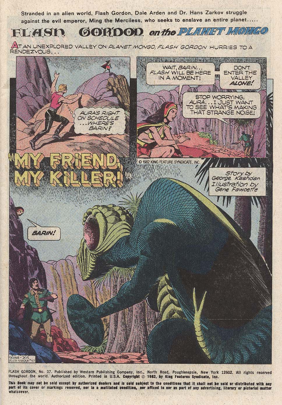 Read online Flash Gordon (1978) comic -  Issue #37 - 3