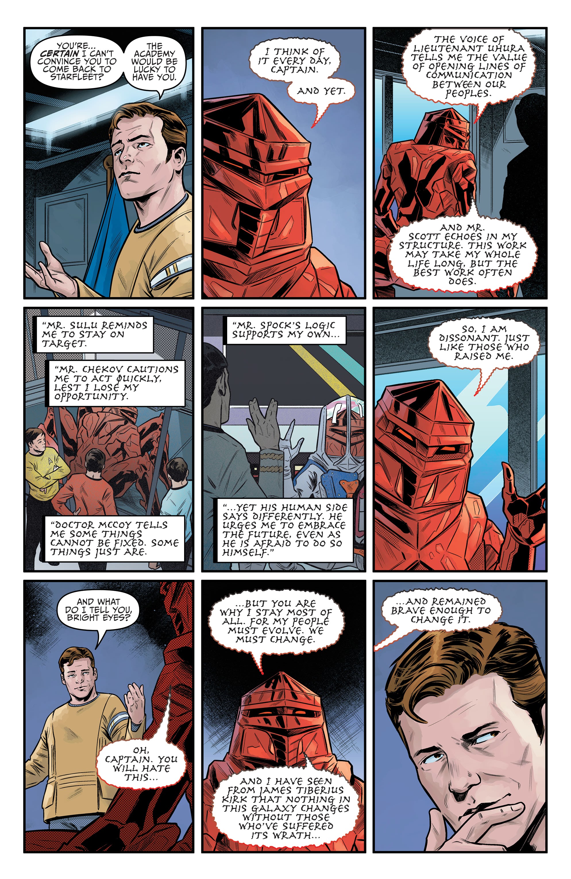 Read online Star Trek: Year Five comic -  Issue #25 - 23