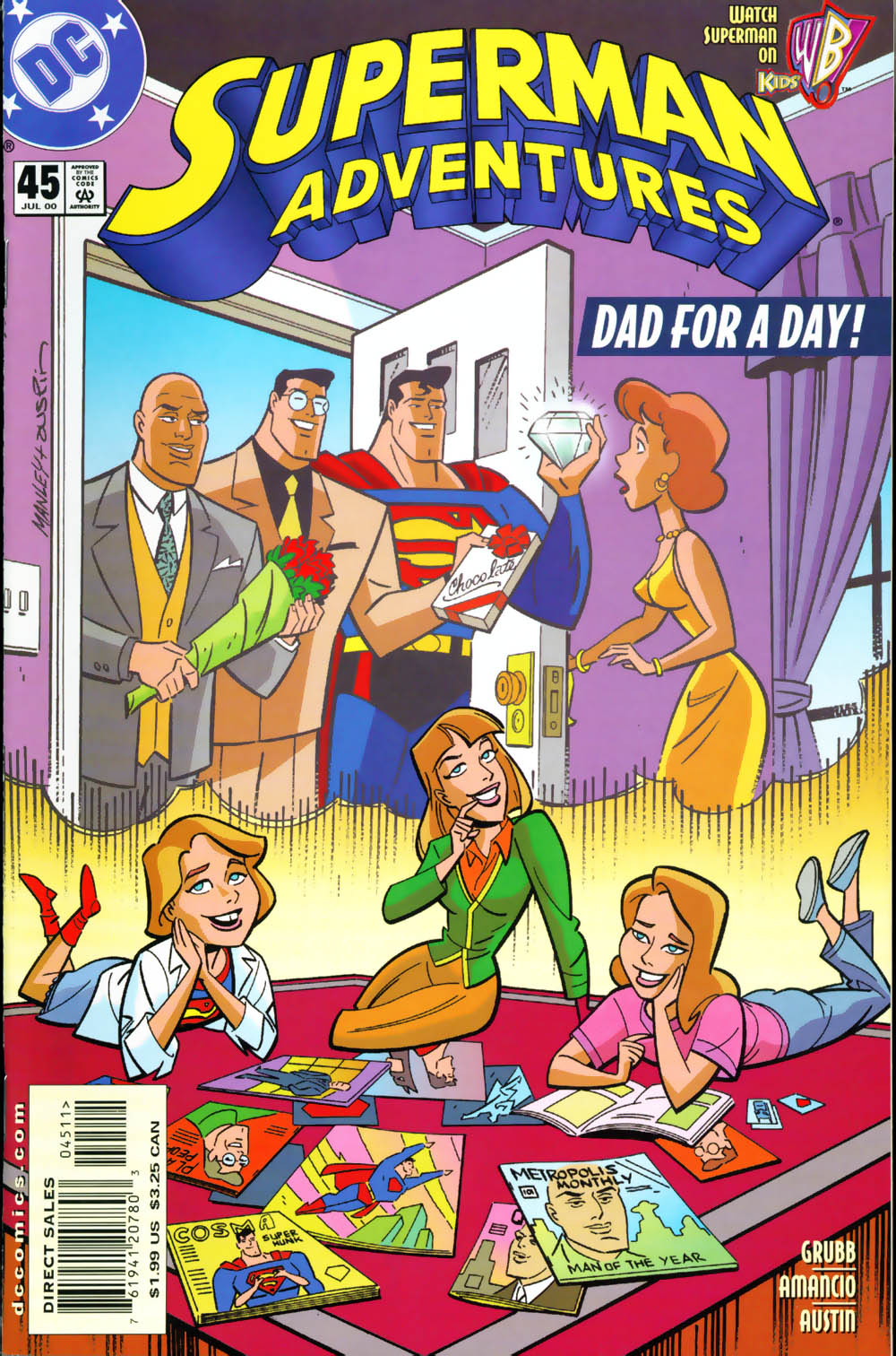 Read online Superman Adventures comic -  Issue #45 - 1