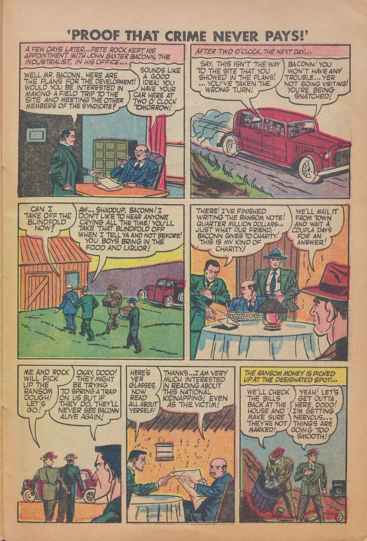 Read online Murder Incorporated (1948) comic -  Issue #11 - 29