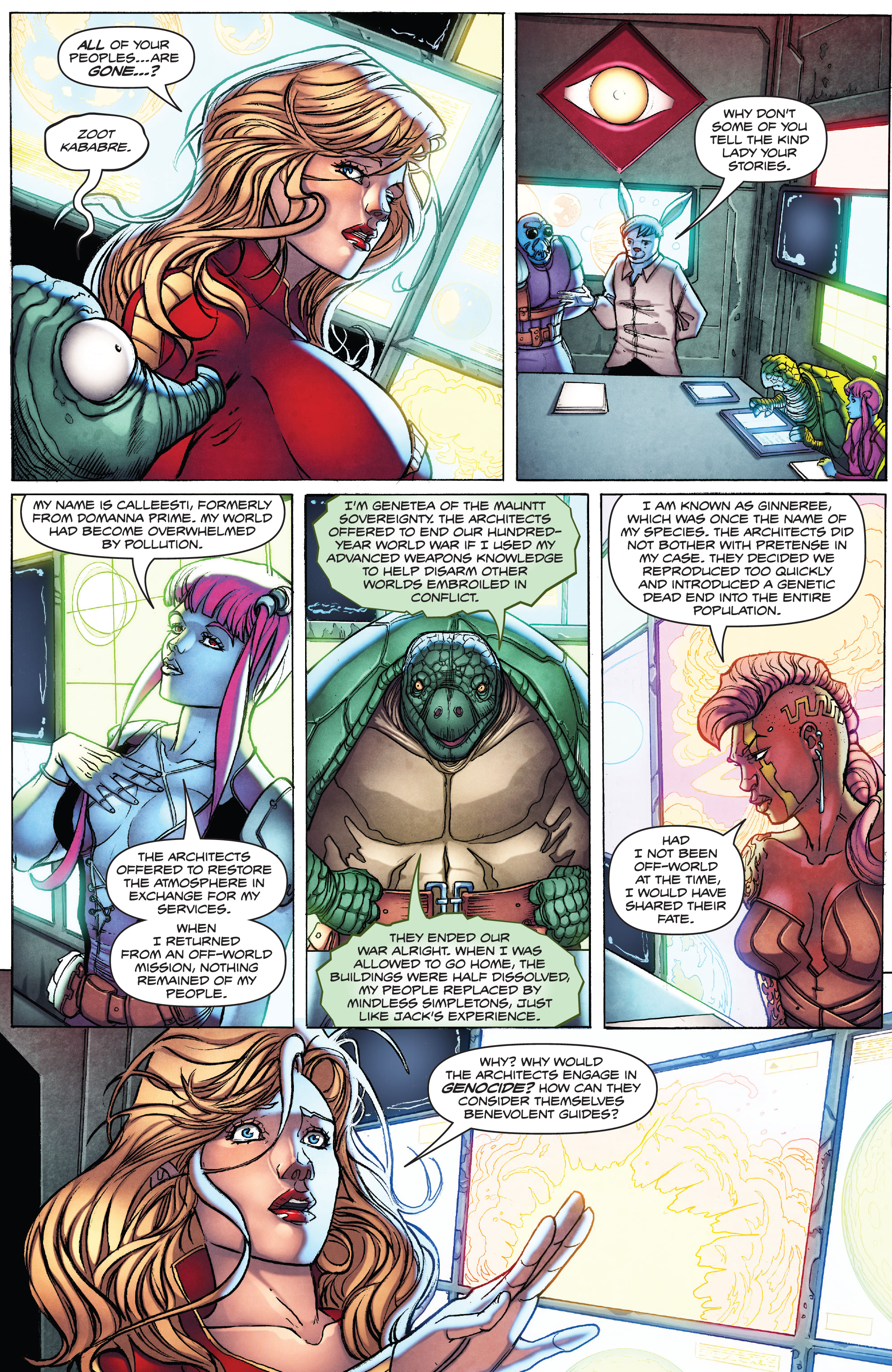 Read online Barbarella: The Center Cannot Hold comic -  Issue #2 - 14