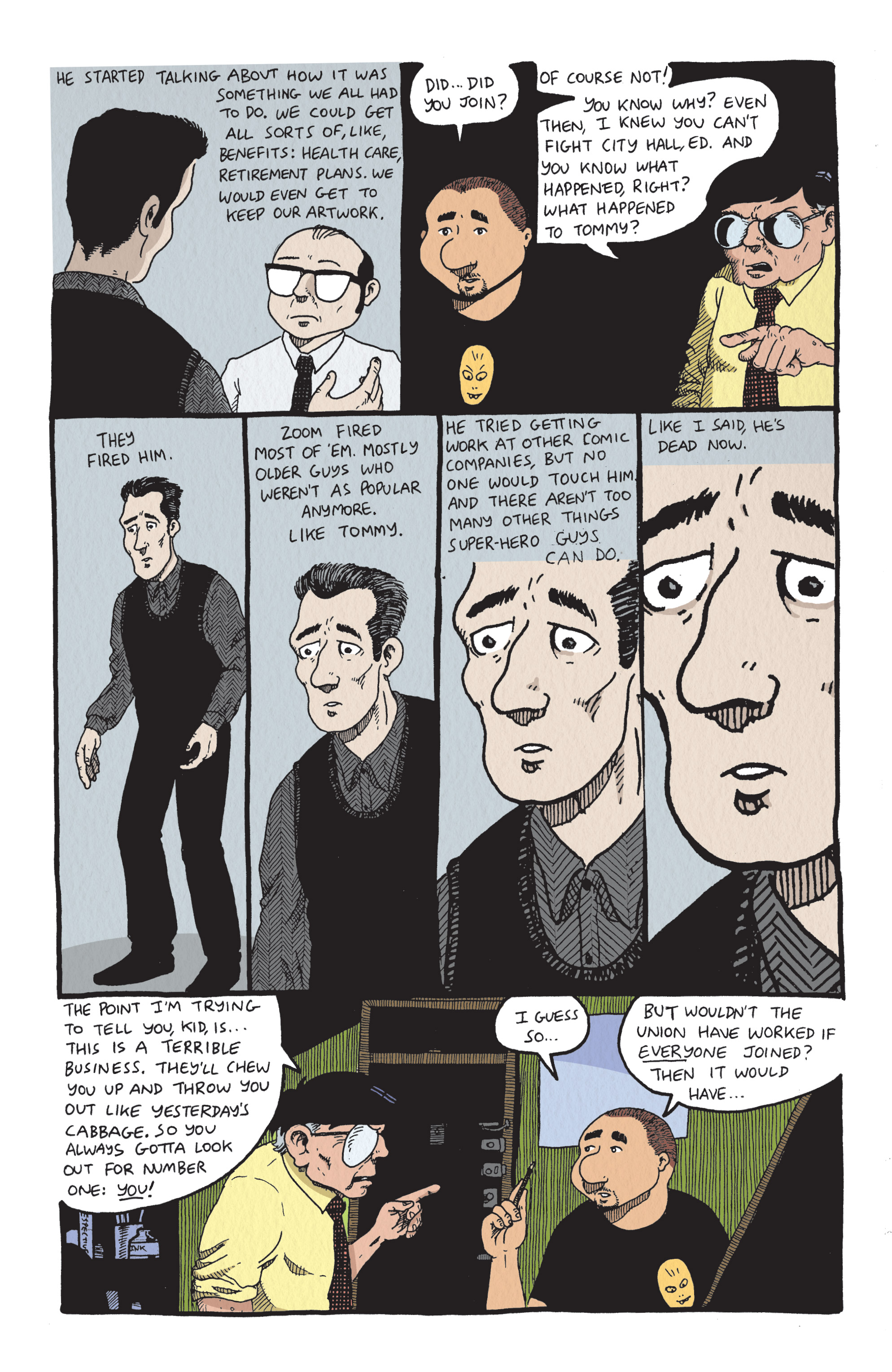 Read online Box Office Poison Color Comics comic -  Issue #5 - 10