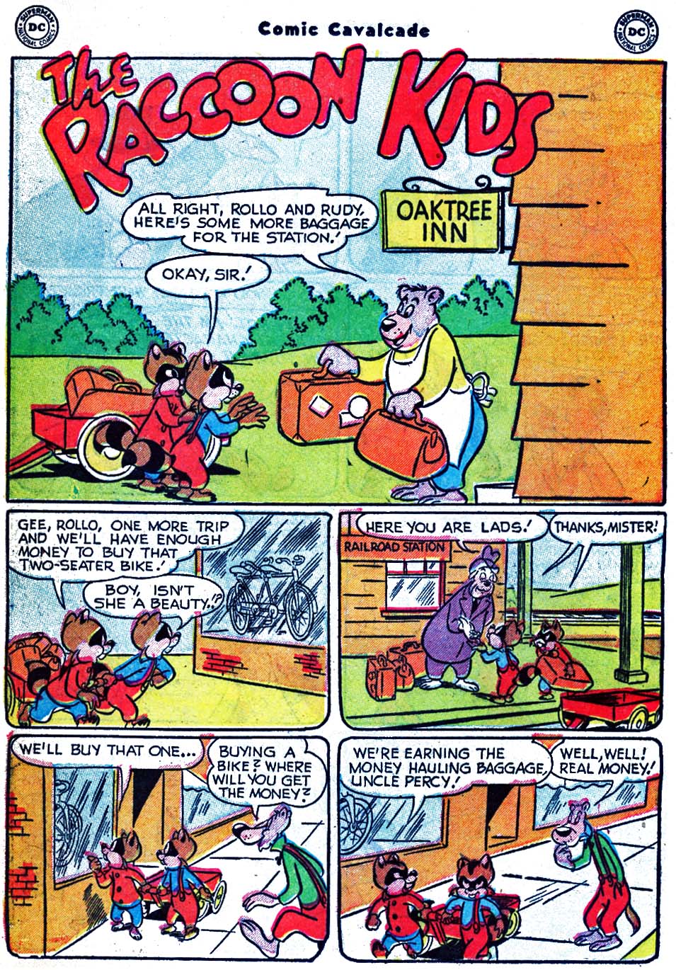 Read online Comic Cavalcade comic -  Issue #53 - 20