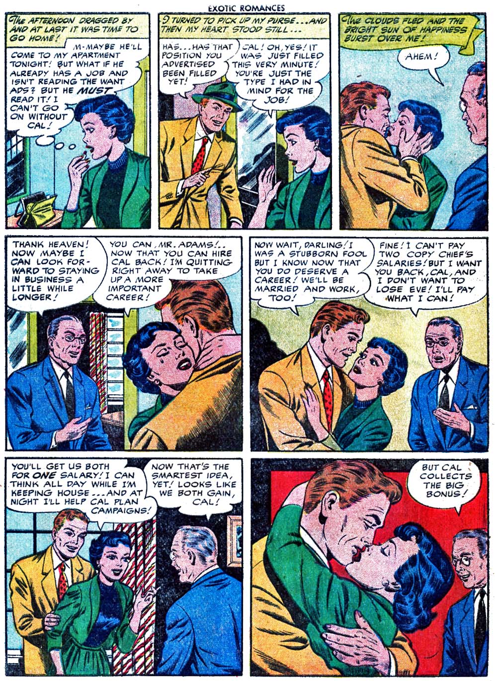 Read online Exotic Romances comic -  Issue #27 - 31