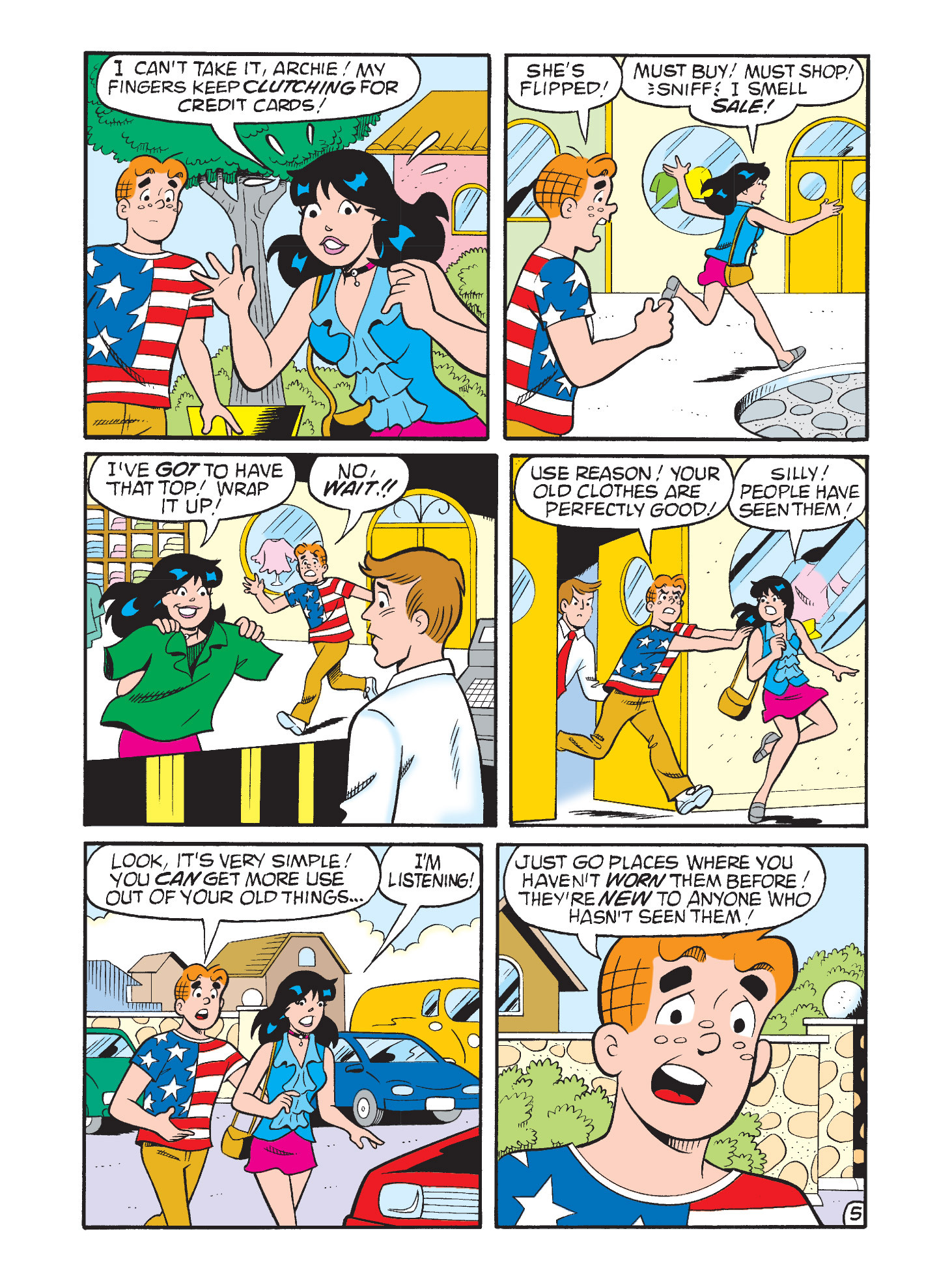 Read online Betty and Veronica Double Digest comic -  Issue #205 - 128