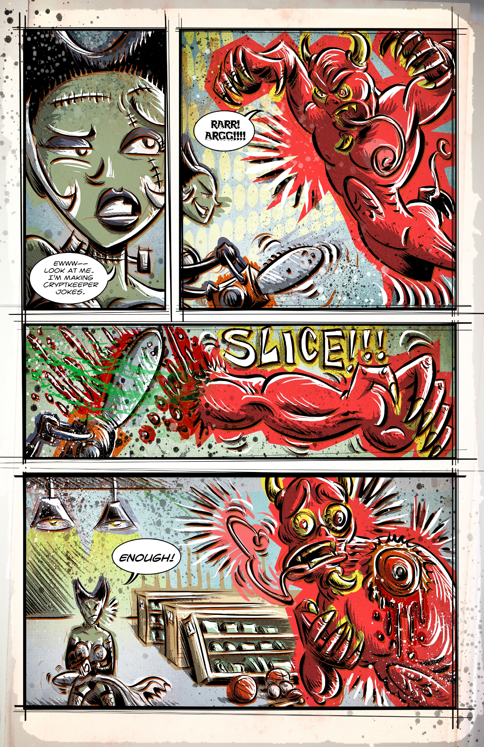 Read online Frankenbabe comic -  Issue #3 - 11