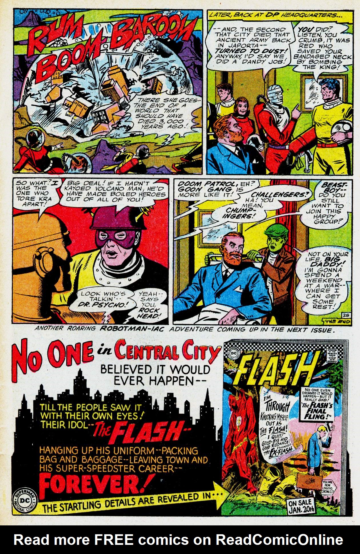 Read online Doom Patrol (1964) comic -  Issue #102 - 28