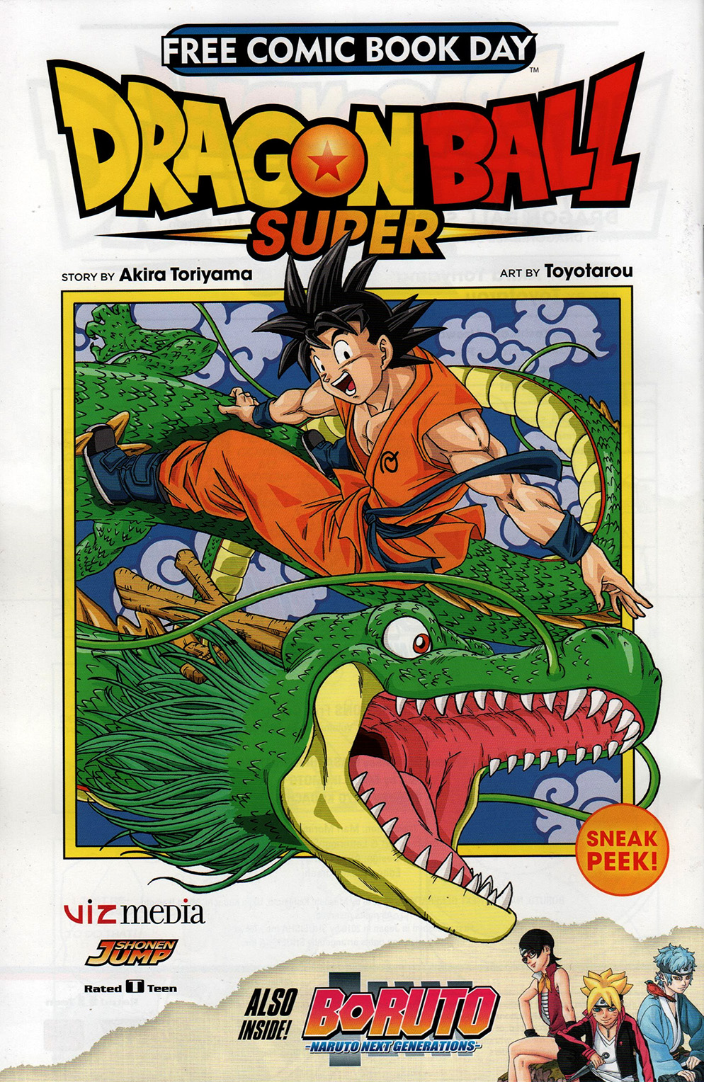 Read online Free Comic Book Day 2017 comic -  Issue # Dragon Ball Super - 1
