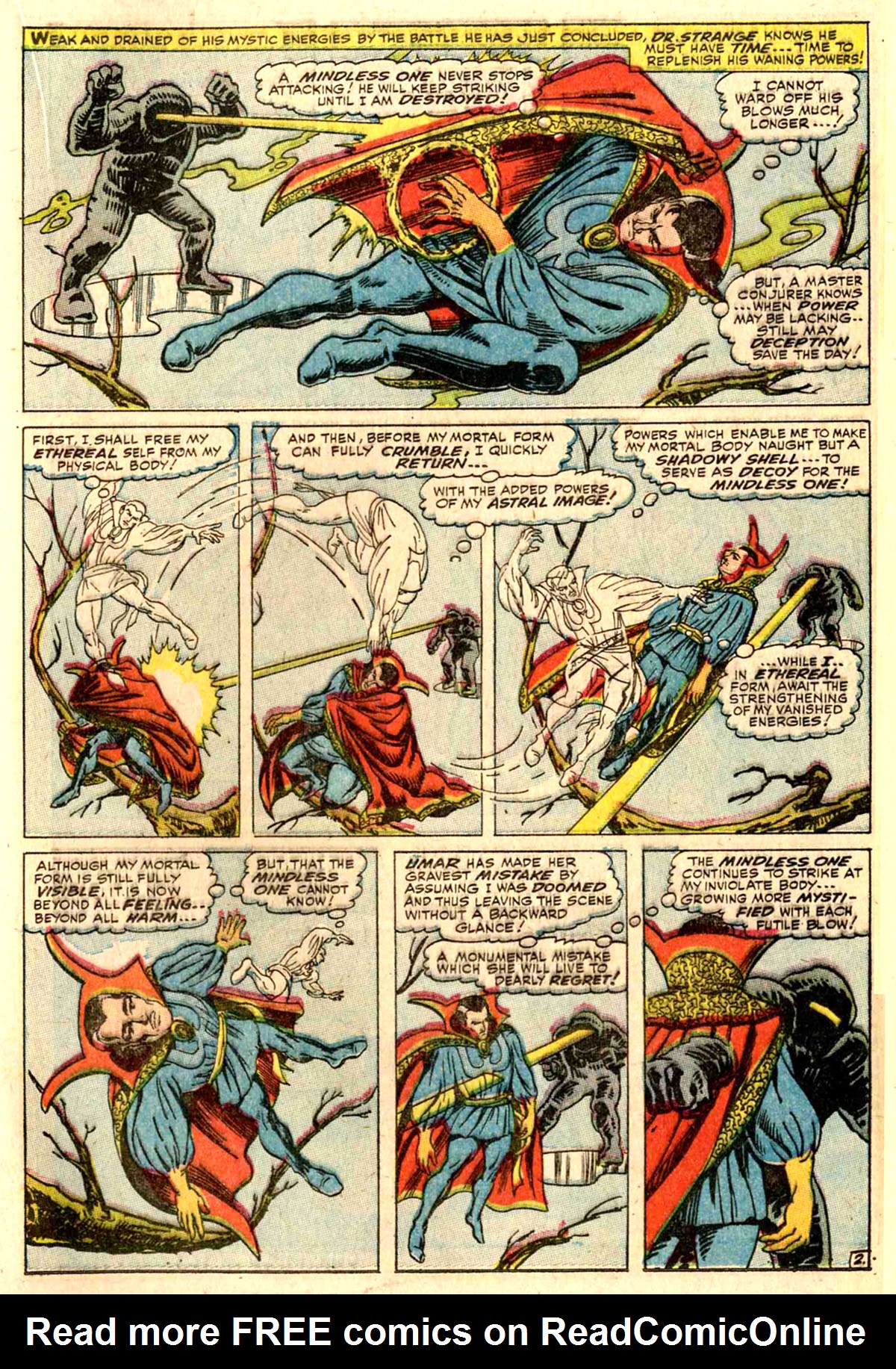 Read online Marvel Masterworks: Doctor Strange comic -  Issue # TPB 2 - 126