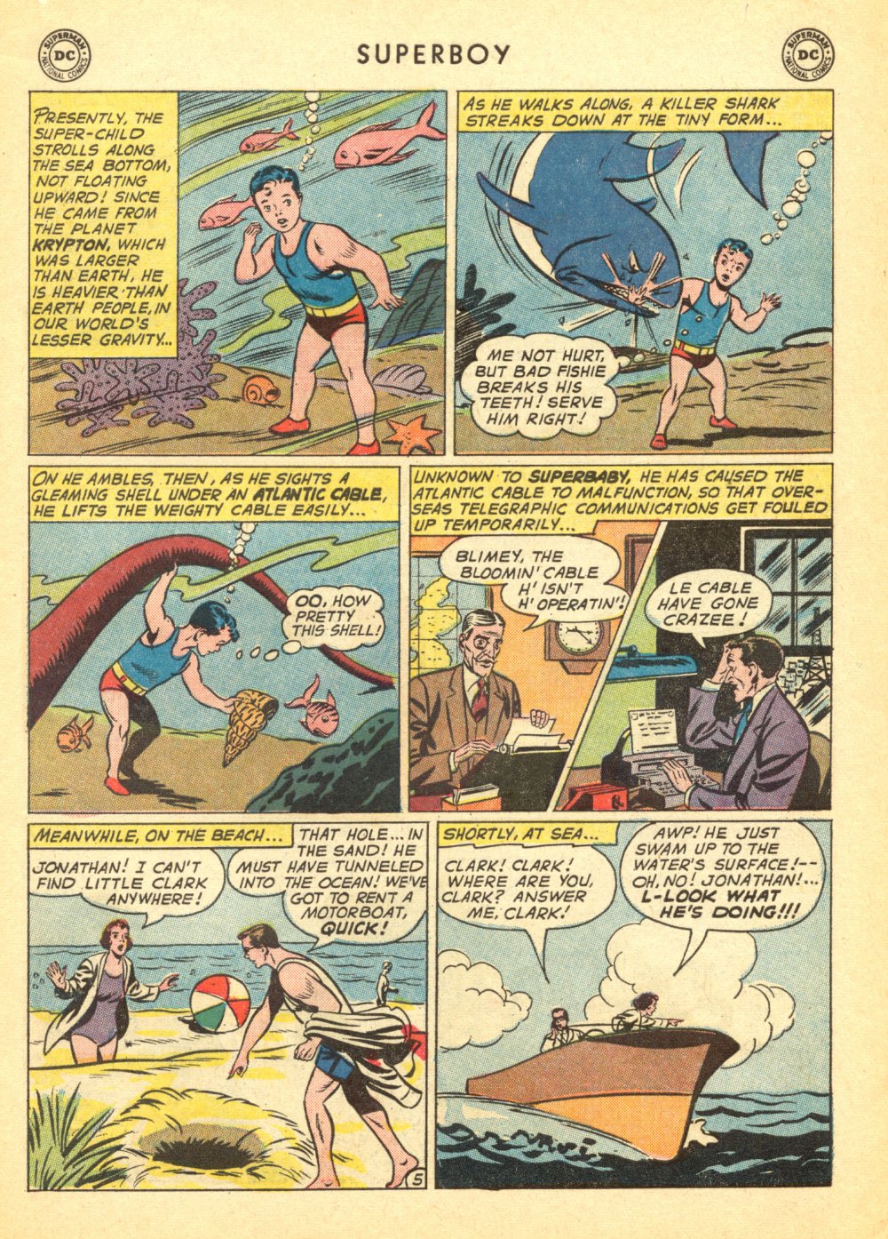 Read online Superboy (1949) comic -  Issue #97 - 6