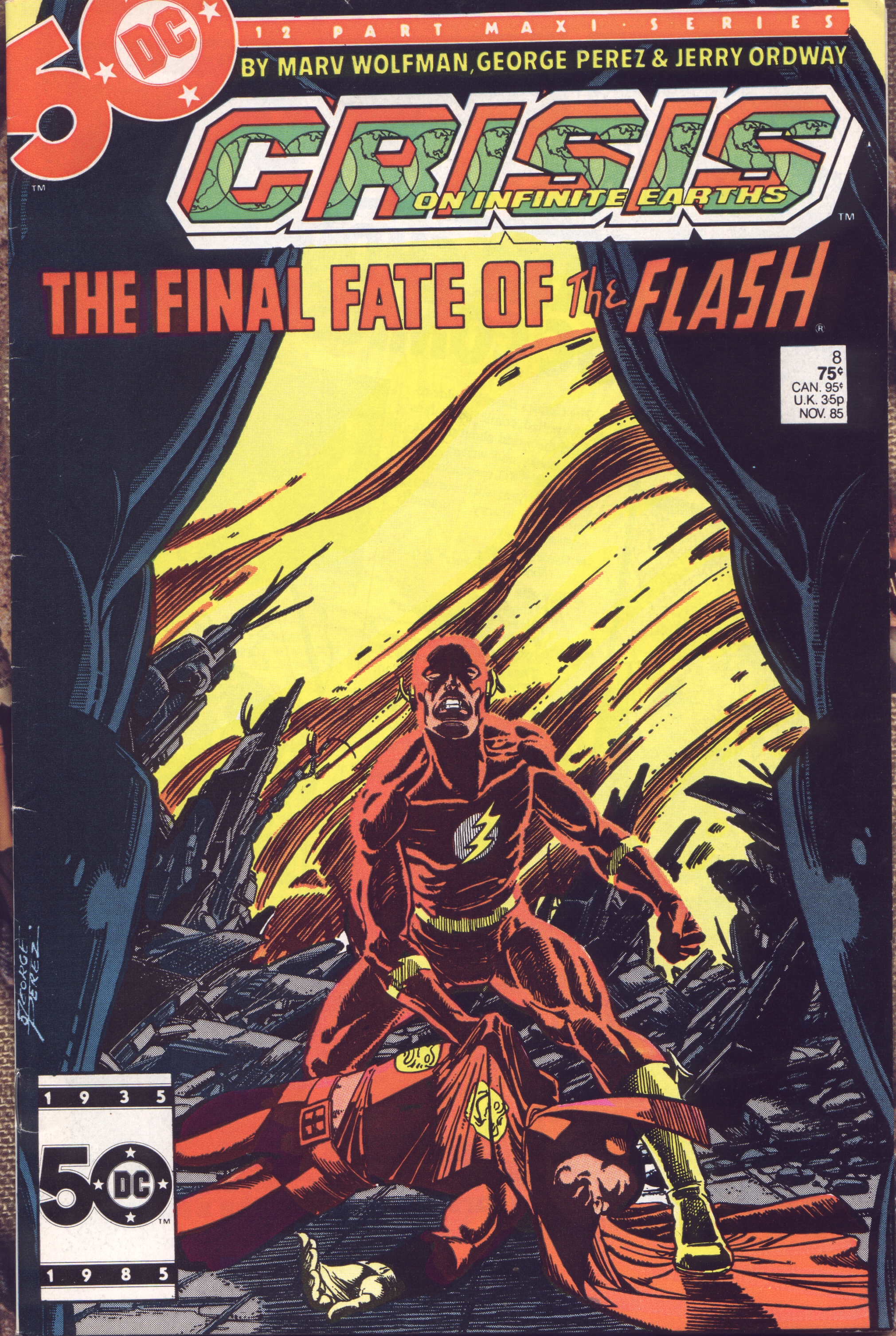 Read online Crisis on Infinite Earths (1985) comic -  Issue #8 - 1