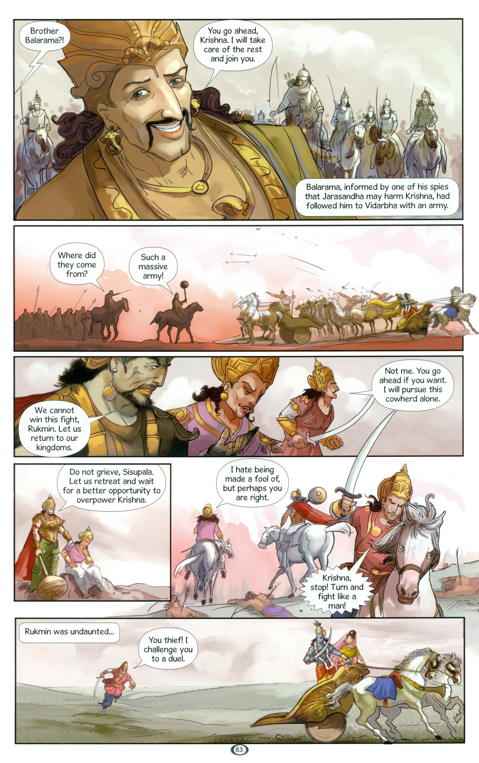 Read online Krishna: Defender of Dharma comic -  Issue # TPB (Part 1) - 85