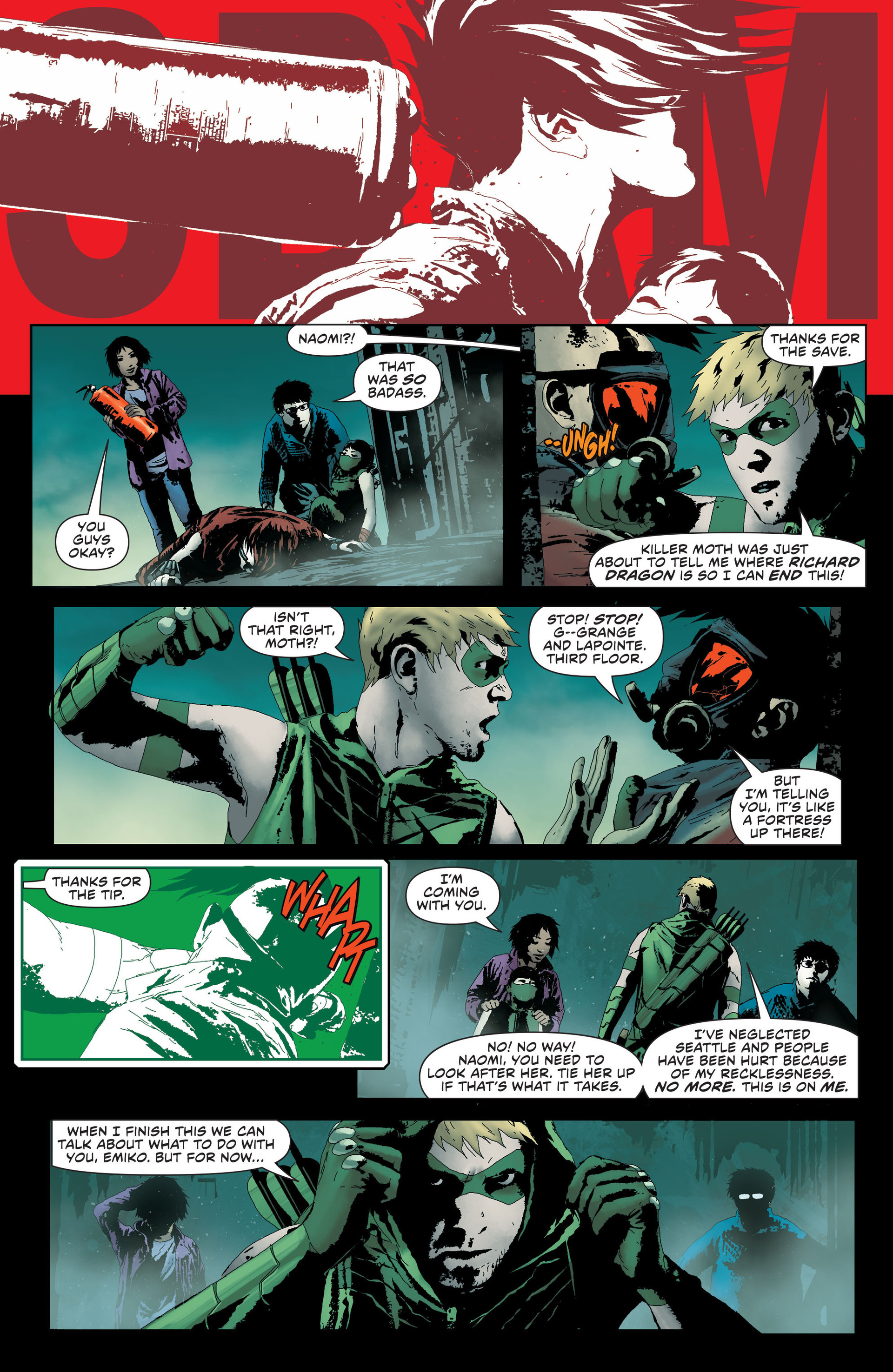 Read online Green Arrow (2011) comic -  Issue #33 - 14