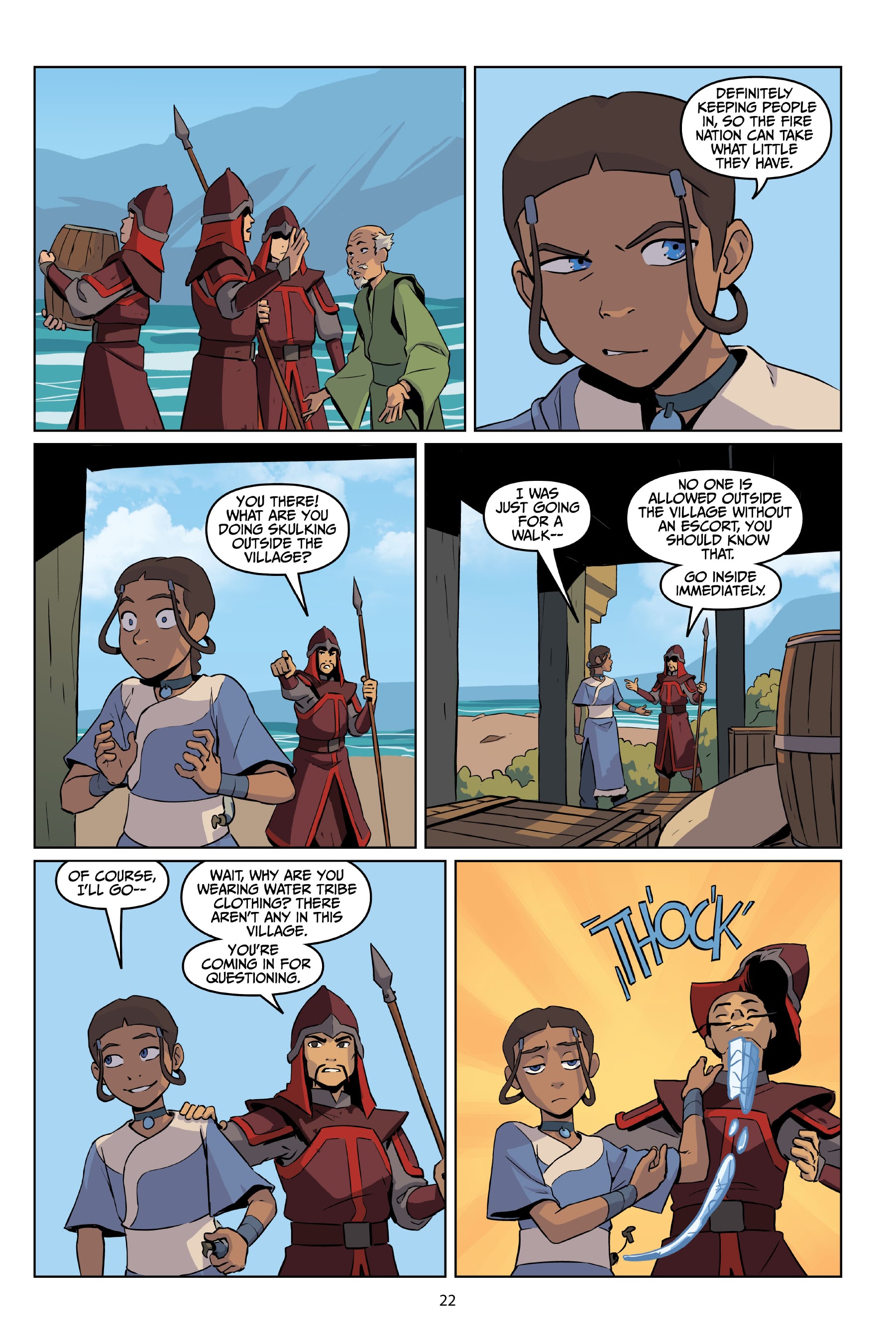 Read online Avatar: The Last Airbender—Katara and the Pirate's Silver comic -  Issue # TPB - 23