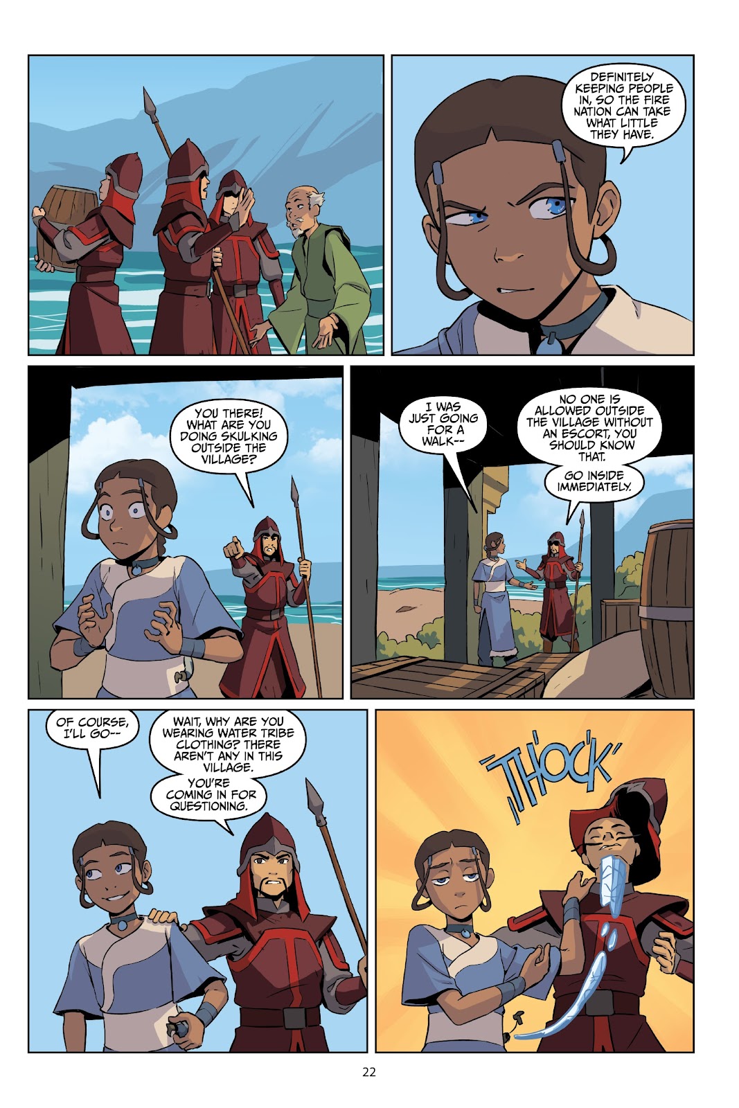 Avatar: The Last Airbender—Katara and the Pirate's Silver issue TPB - Page 23