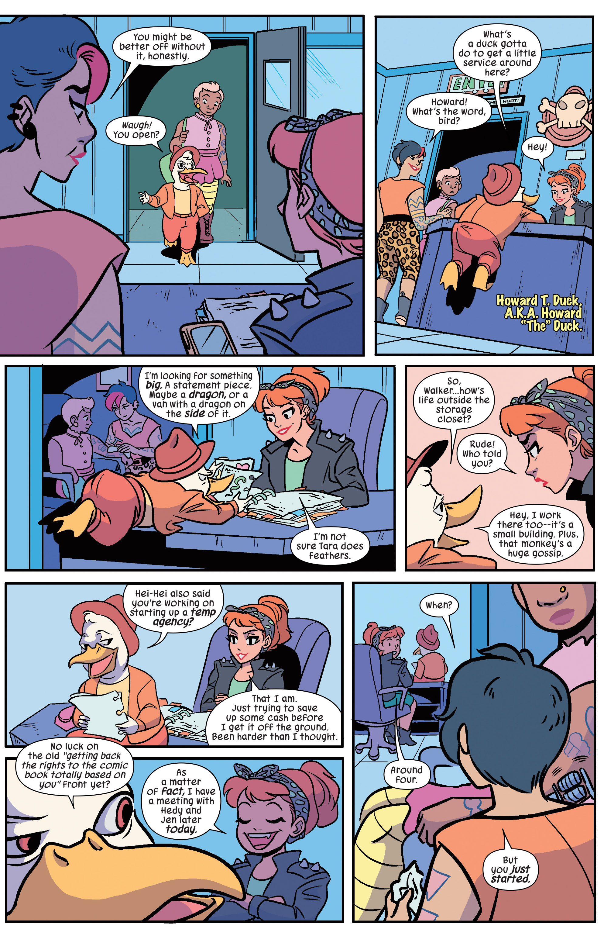 Read online Patsy Walker, A.K.A. Hellcat! comic -  Issue #4 - 5