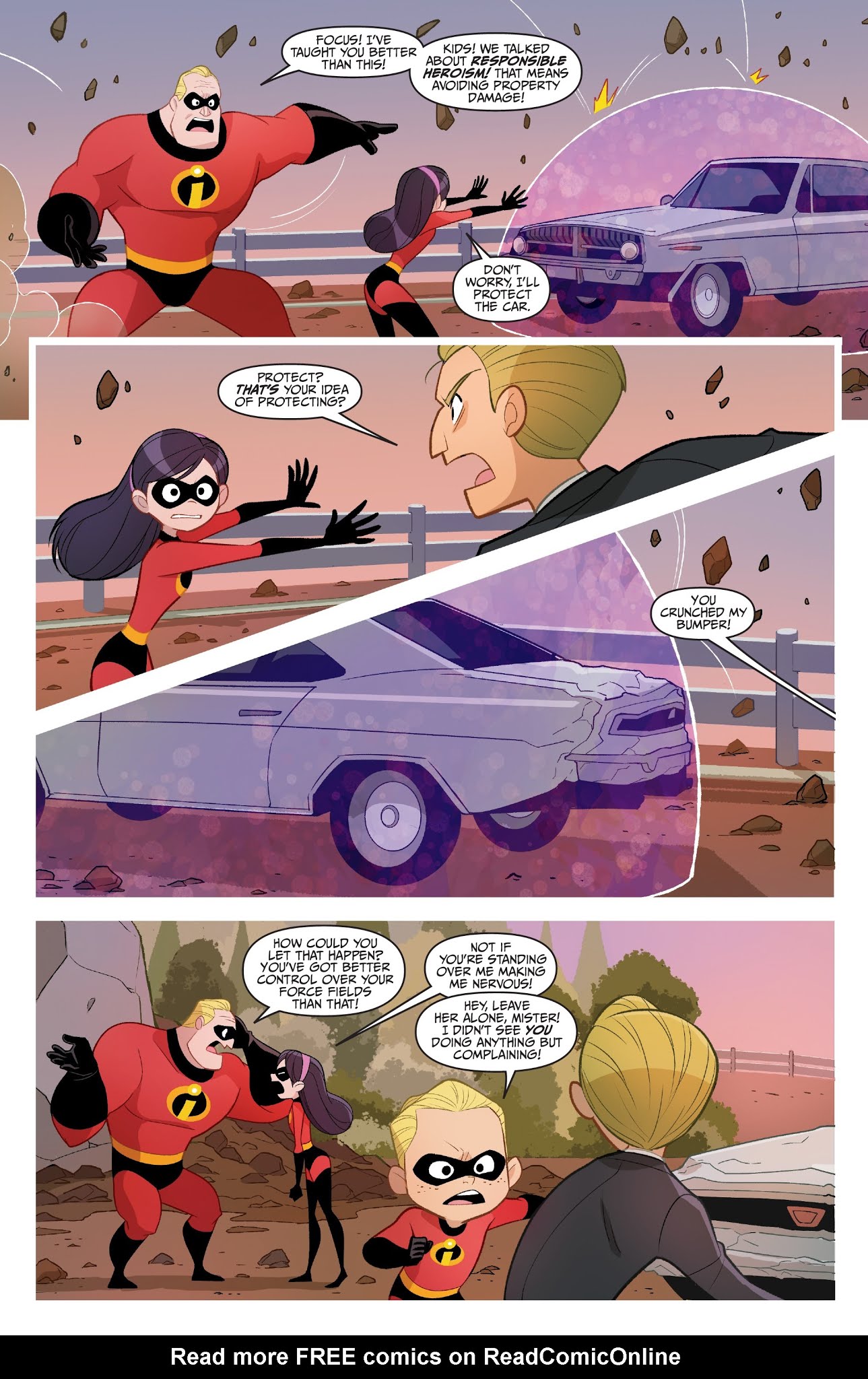 Read online Disney / Pixar The Incredibles 2: Crisis In Mid-Life! & Other Stories comic -  Issue #2 - 8