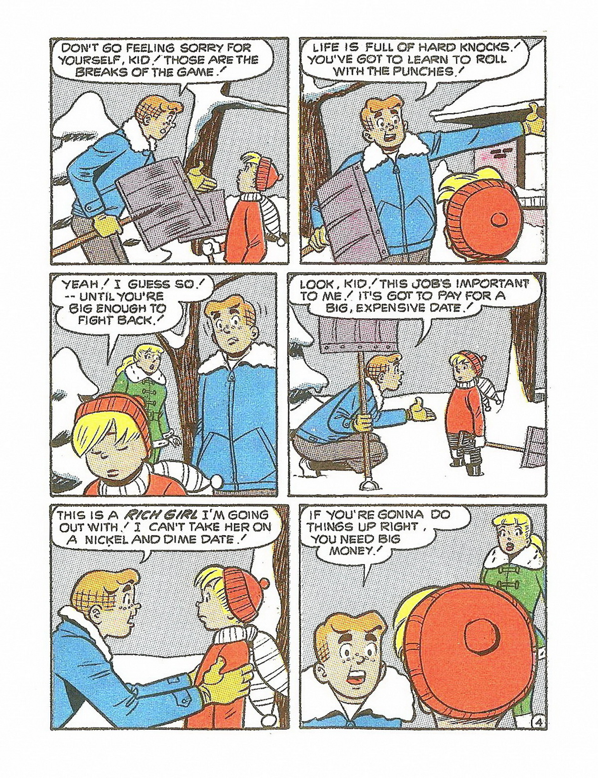 Read online Betty and Veronica Digest Magazine comic -  Issue #29 - 207