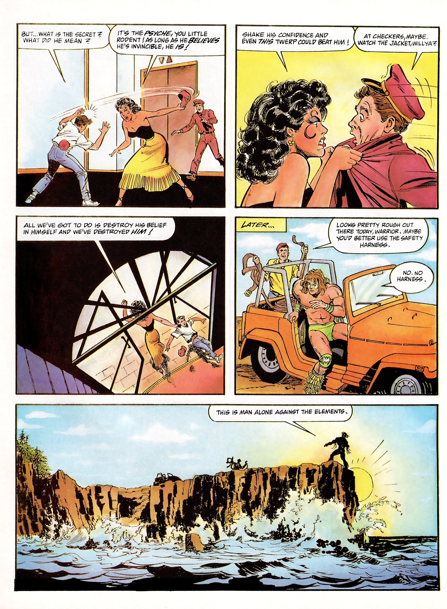Read online WWF Battlemania comic -  Issue #2 - 15