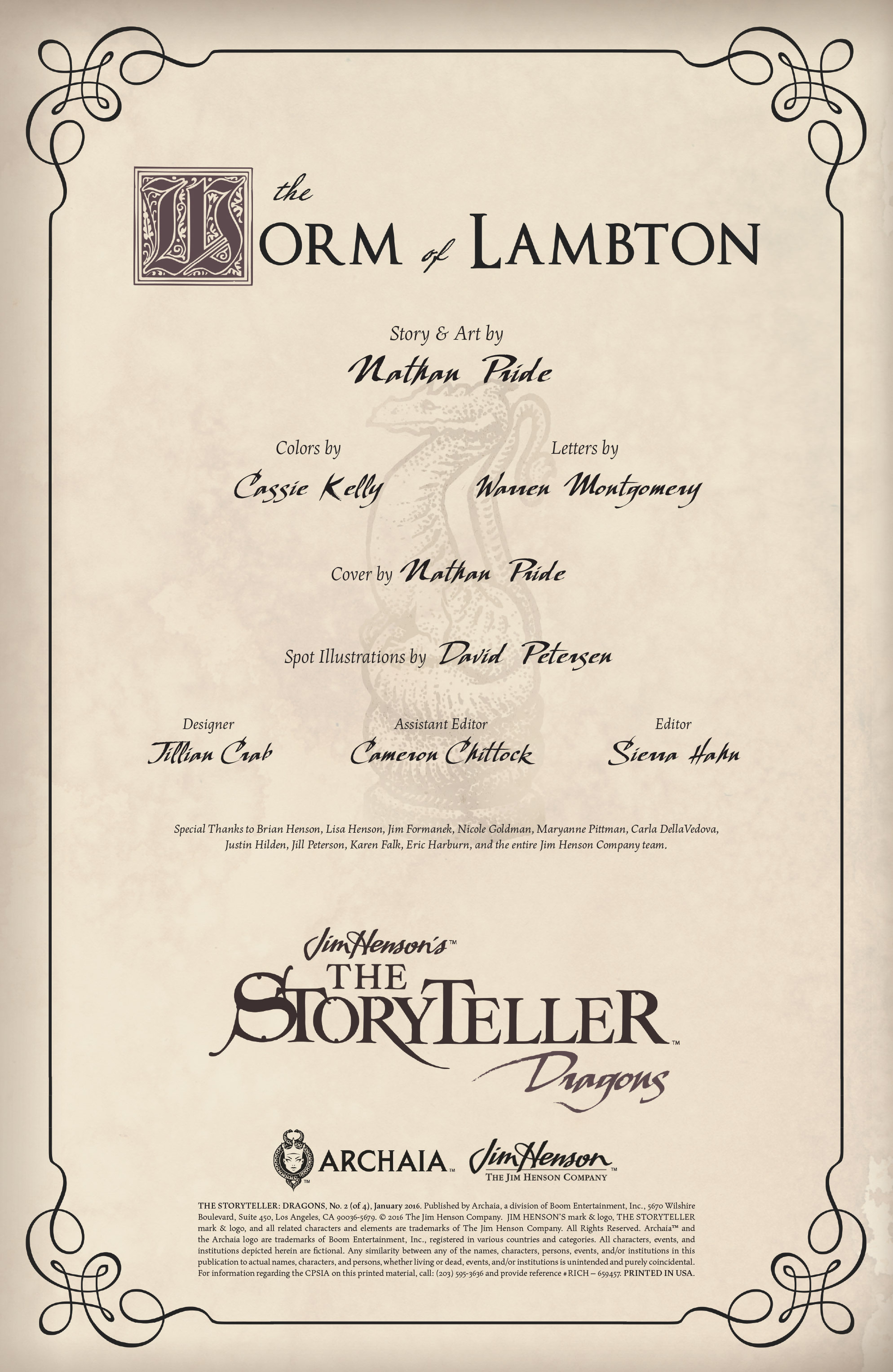 Read online The Storyteller: Dragons comic -  Issue #2 - 2