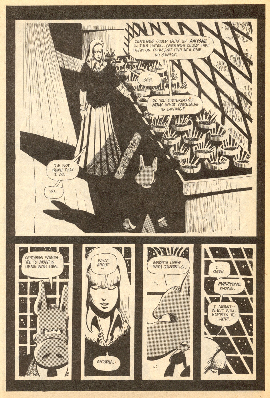 Read online Cerebus comic -  Issue #36 - 7