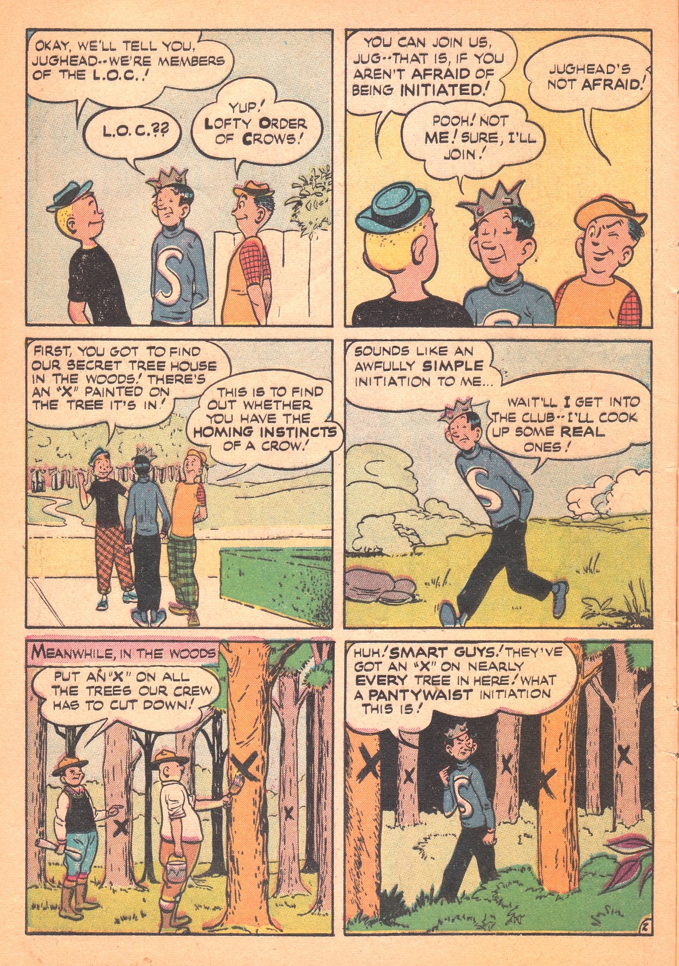 Read online Archie's Pal Jughead comic -  Issue #2 - 4