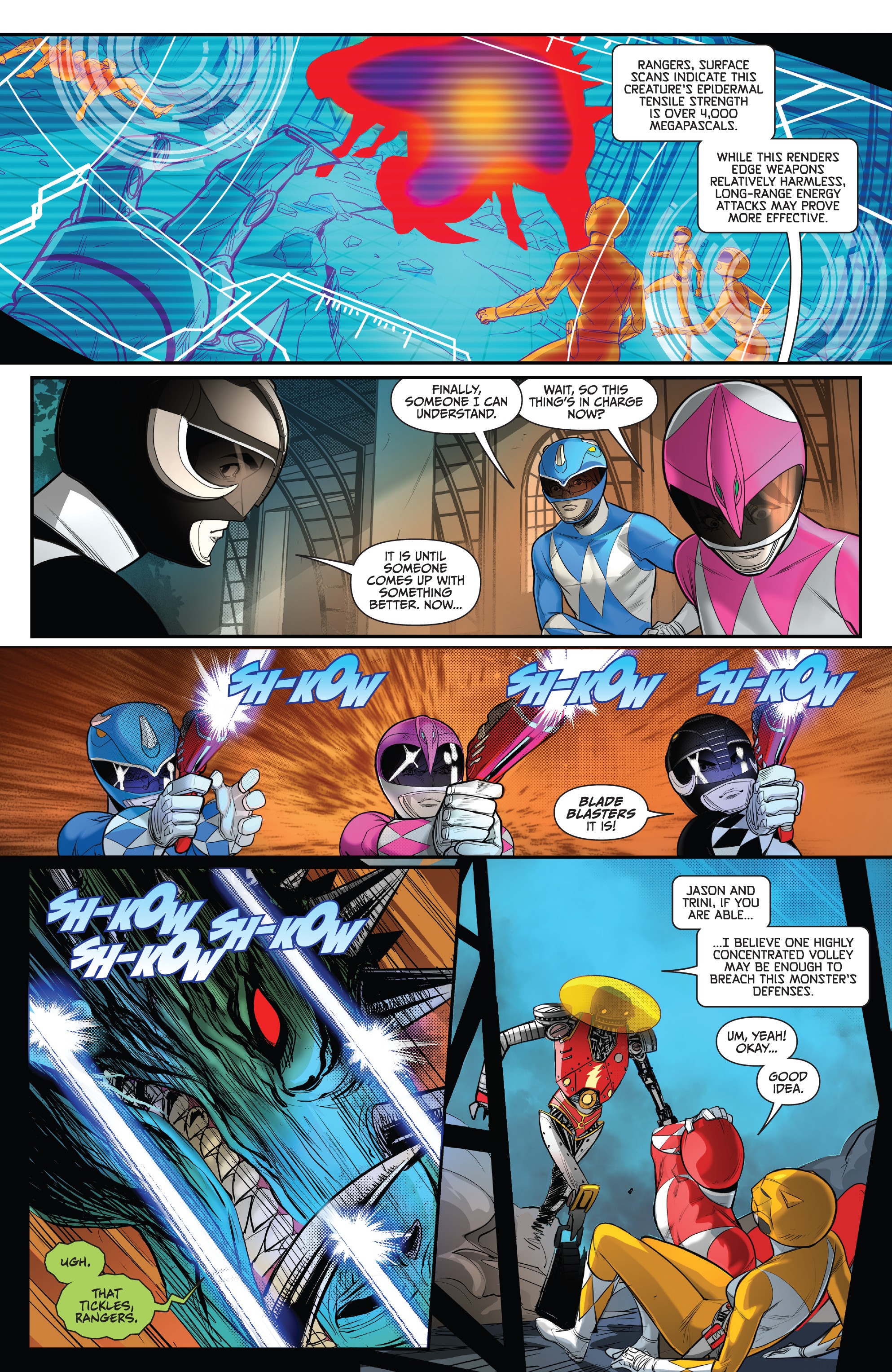 Read online Saban's Go Go Power Rangers comic -  Issue #18 - 7