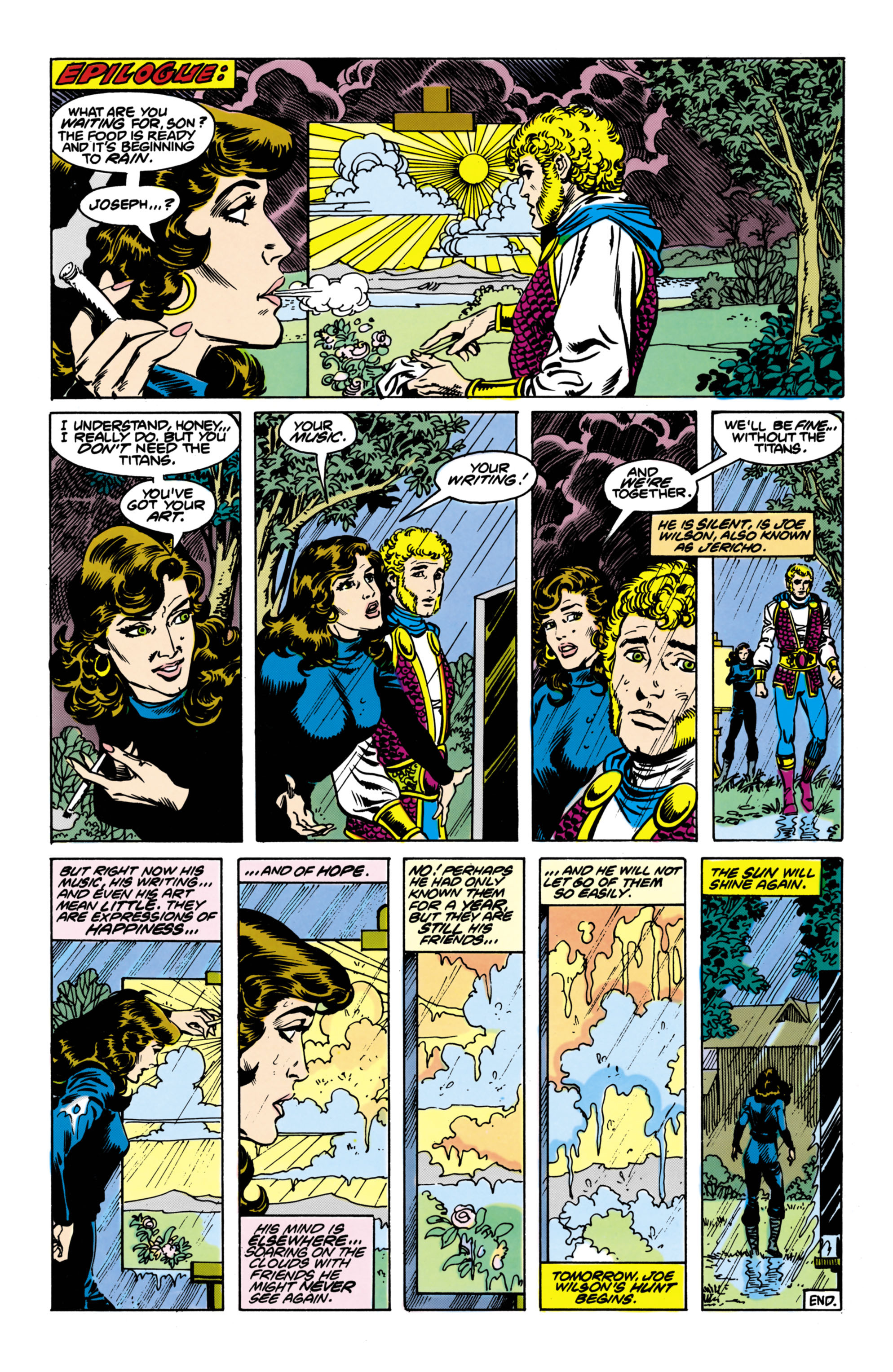 Read online The New Teen Titans (1984) comic -  Issue #22 - 25