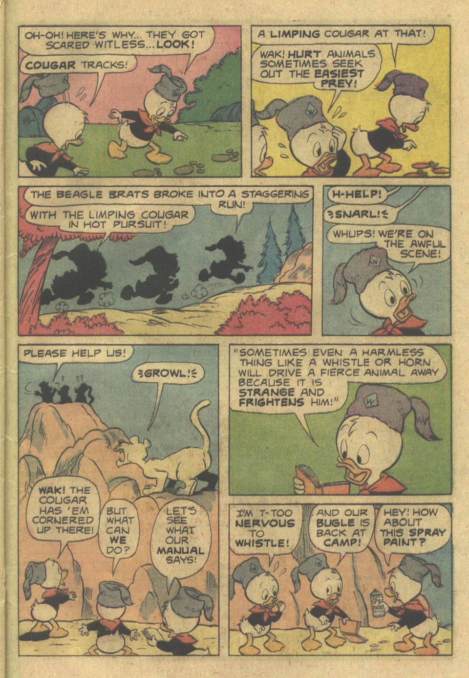 Read online Huey, Dewey, and Louie Junior Woodchucks comic -  Issue #28 - 29