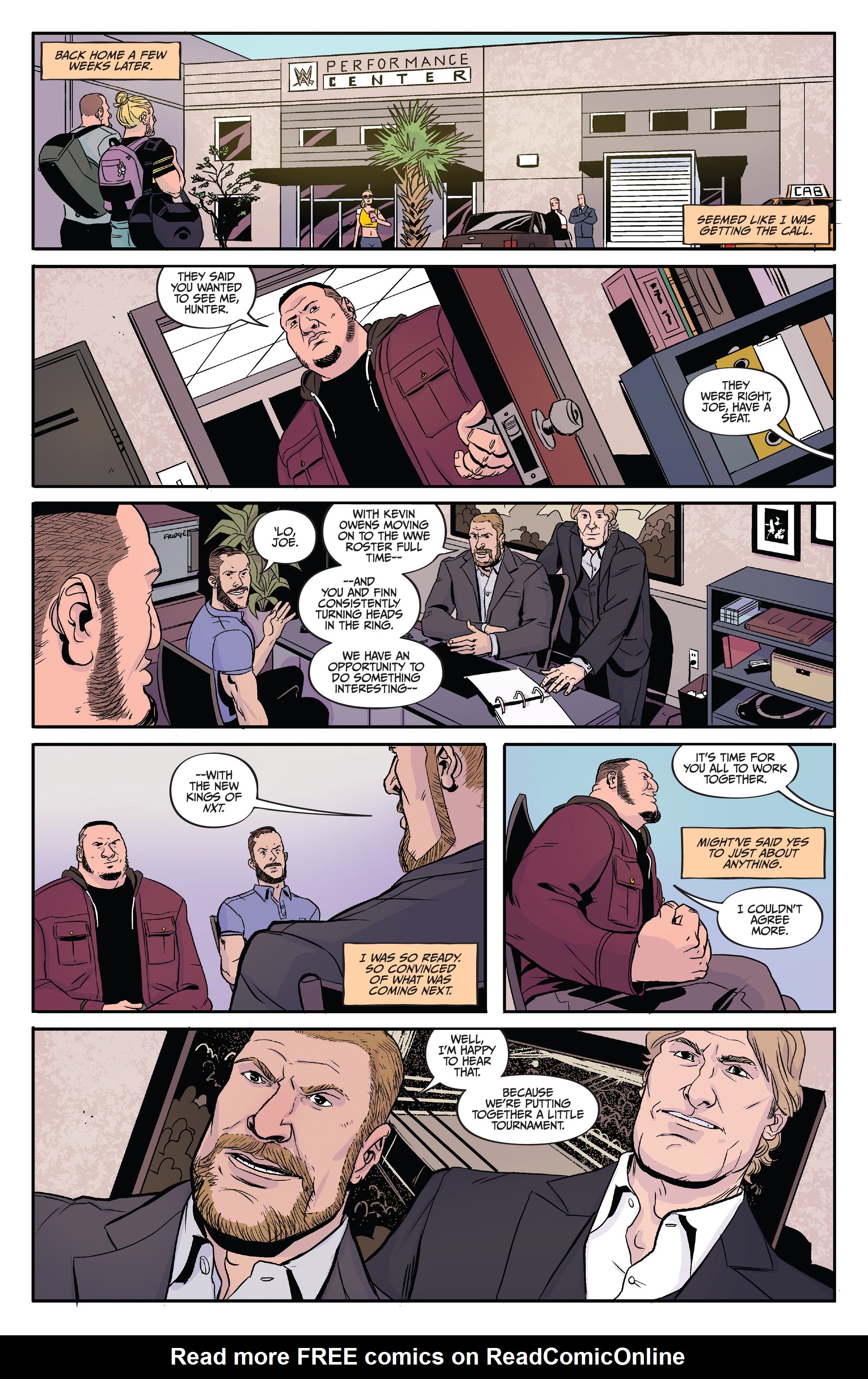 Read online WWE: NXT Takeover comic -  Issue # TPB - 40