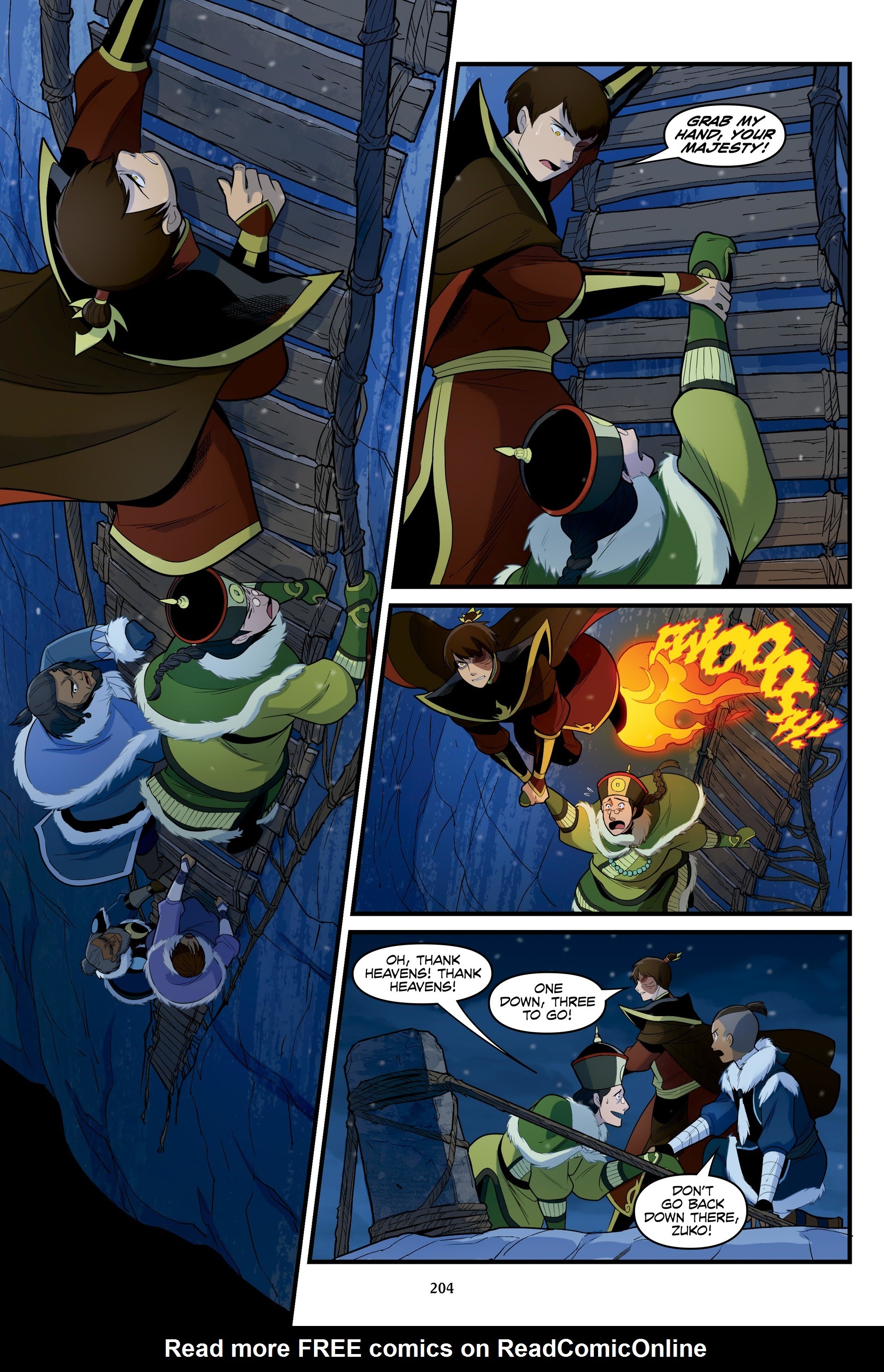 Read online Avatar: The Last Airbender--North and South Omnibus comic -  Issue # TPB (Part 2) - 99