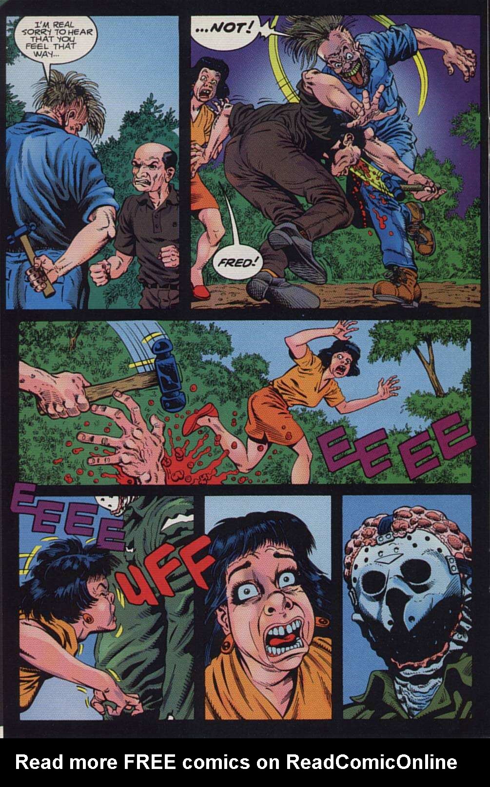 Read online Jason vs Leatherface comic -  Issue #2 - 16