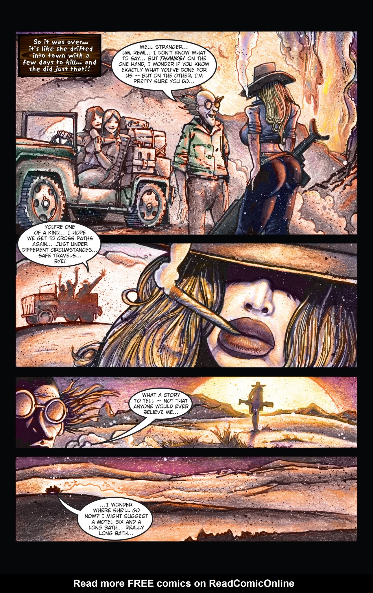 Read online Fistful of Blood comic -  Issue #4 - 25