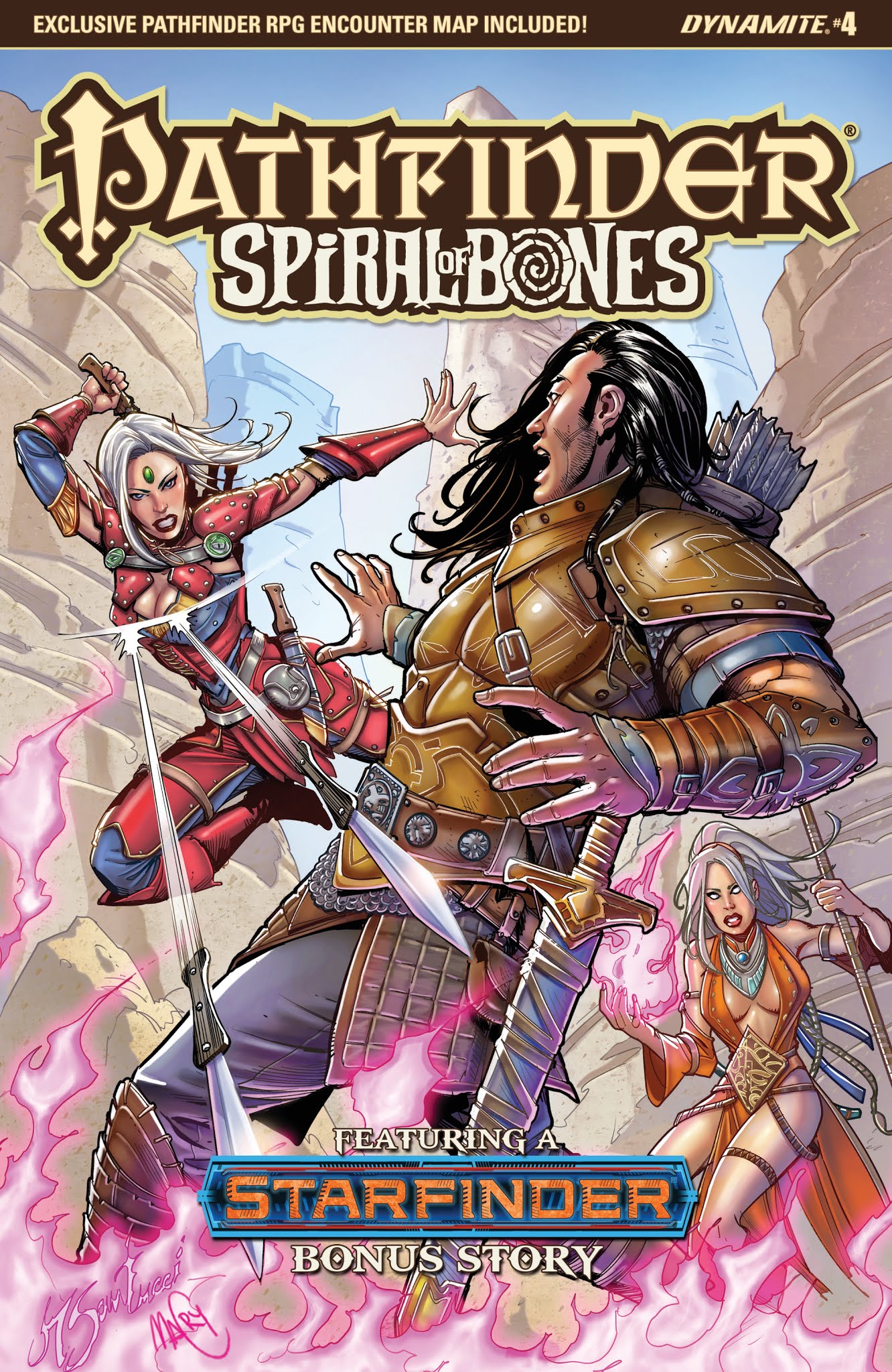 Read online Pathfinder: Spiral Of Bones comic -  Issue #4 - 1