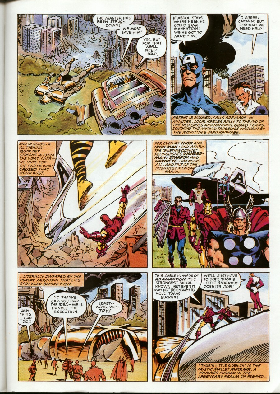 Read online Marvel Graphic Novel comic -  Issue #17 - Revenge of the Living Monolith - 73