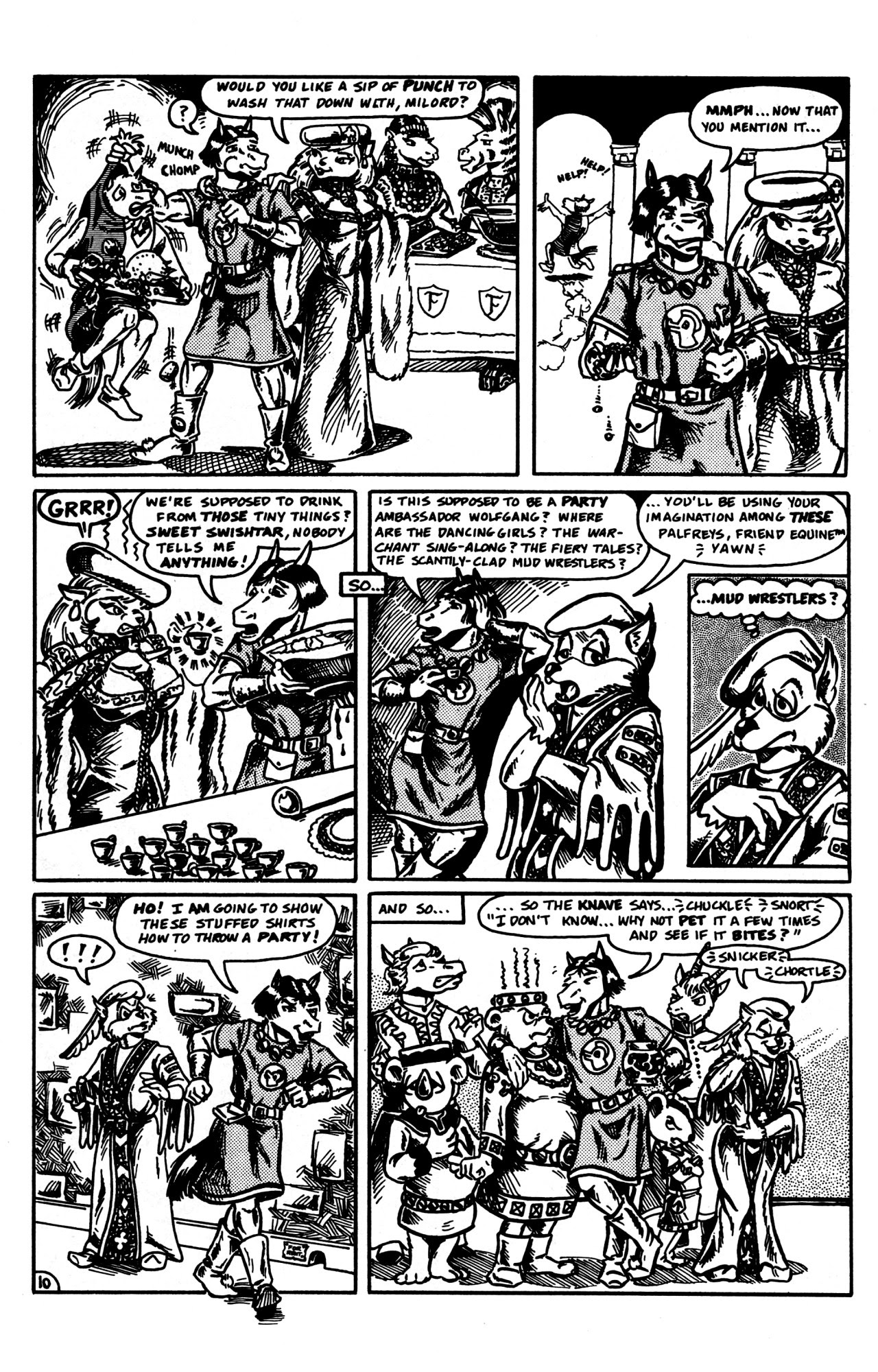 Read online Equine, The Uncivilized comic -  Issue #3 - 12