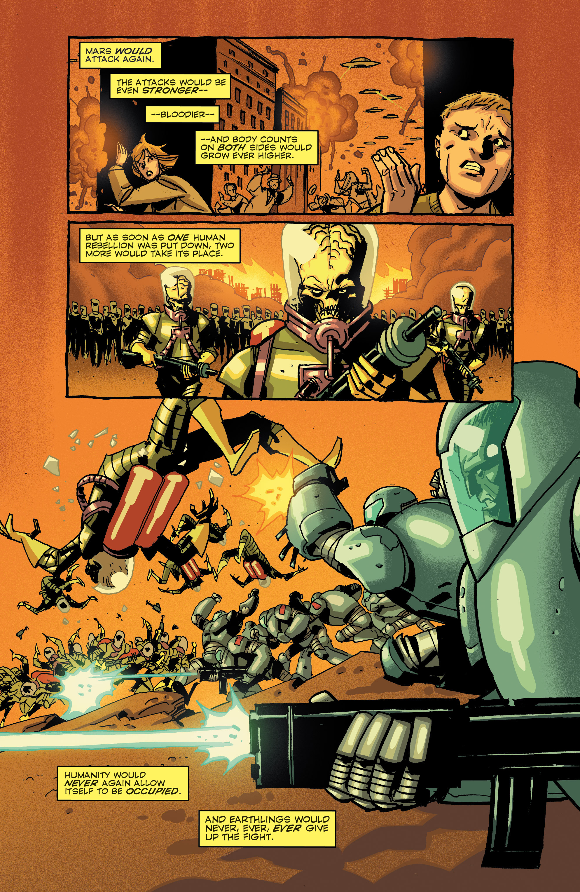 Read online Mars Attacks: Occupation comic -  Issue #5 - 20