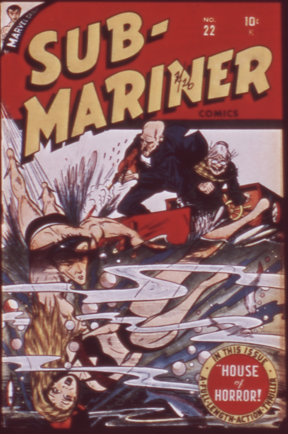 Read online Sub-Mariner Comics comic -  Issue #22 - 1