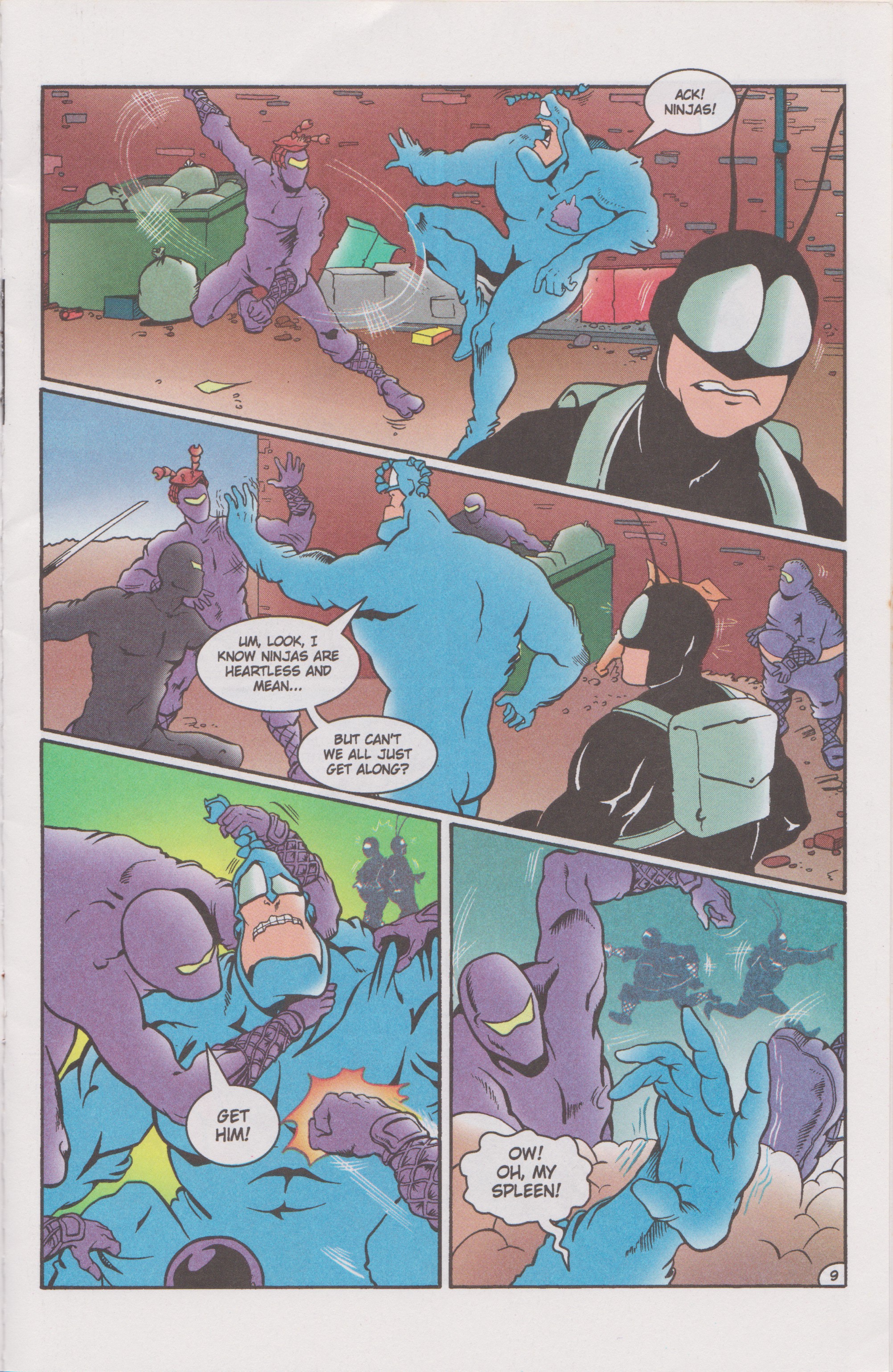 Read online The Tick Color comic -  Issue #5 - 11