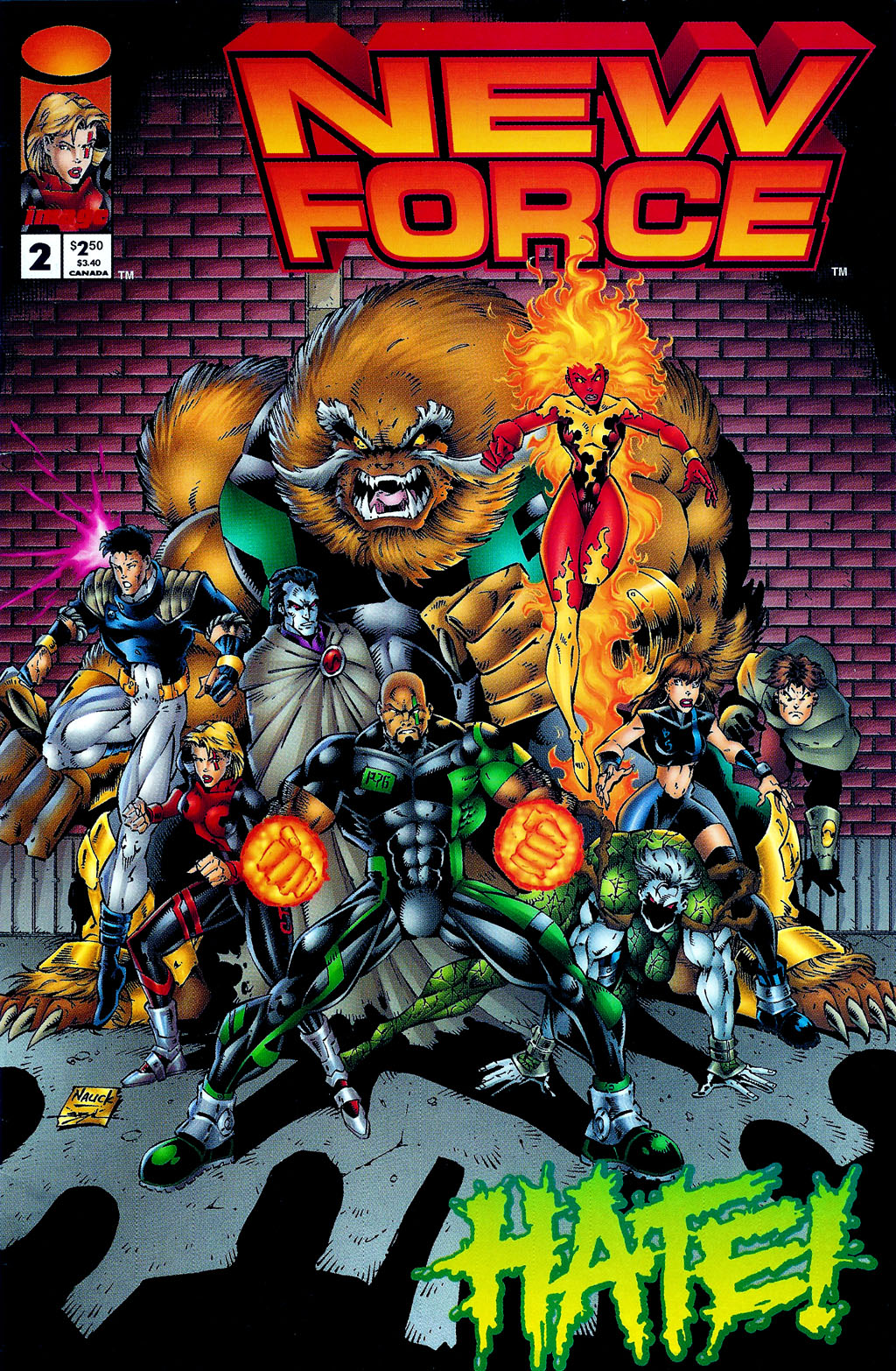 Read online New Force comic -  Issue #2 - 1