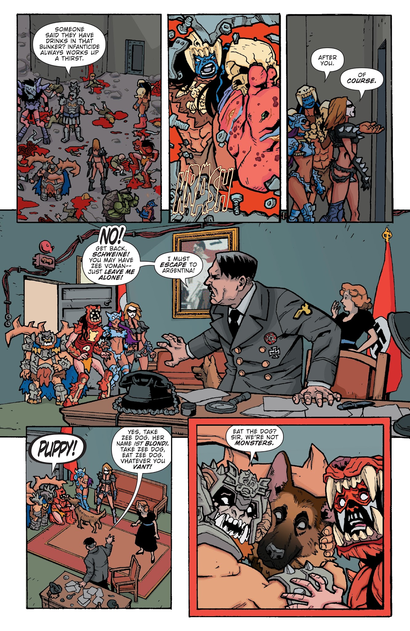 Read online Gwar: Orgasmageddon comic -  Issue #2 - 12