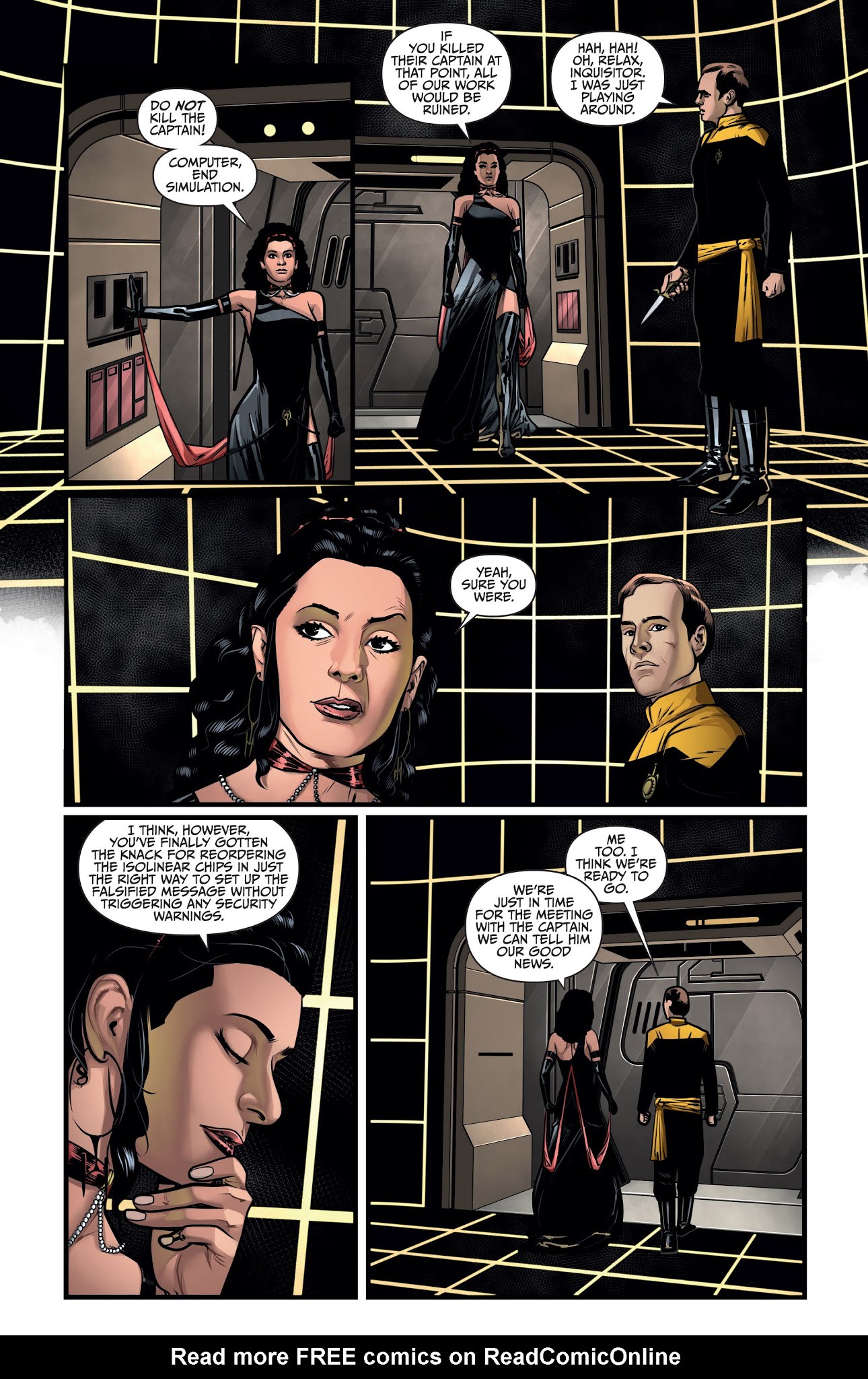 Read online Star Trek: The Next Generation: Through the Mirror comic -  Issue #3 - 7