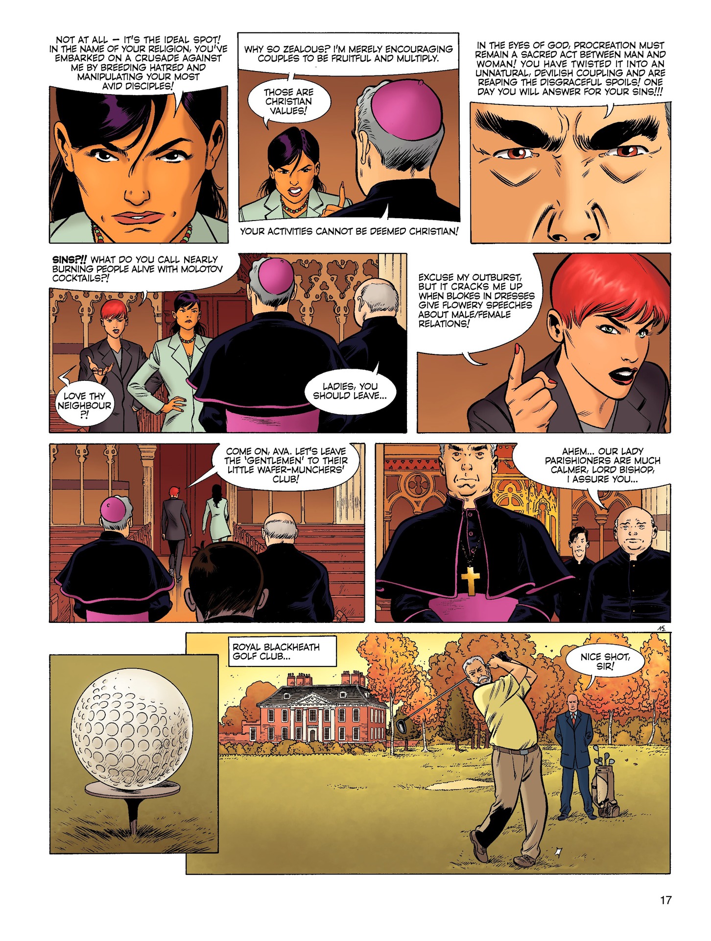 Read online Damocles comic -  Issue #4 - 17