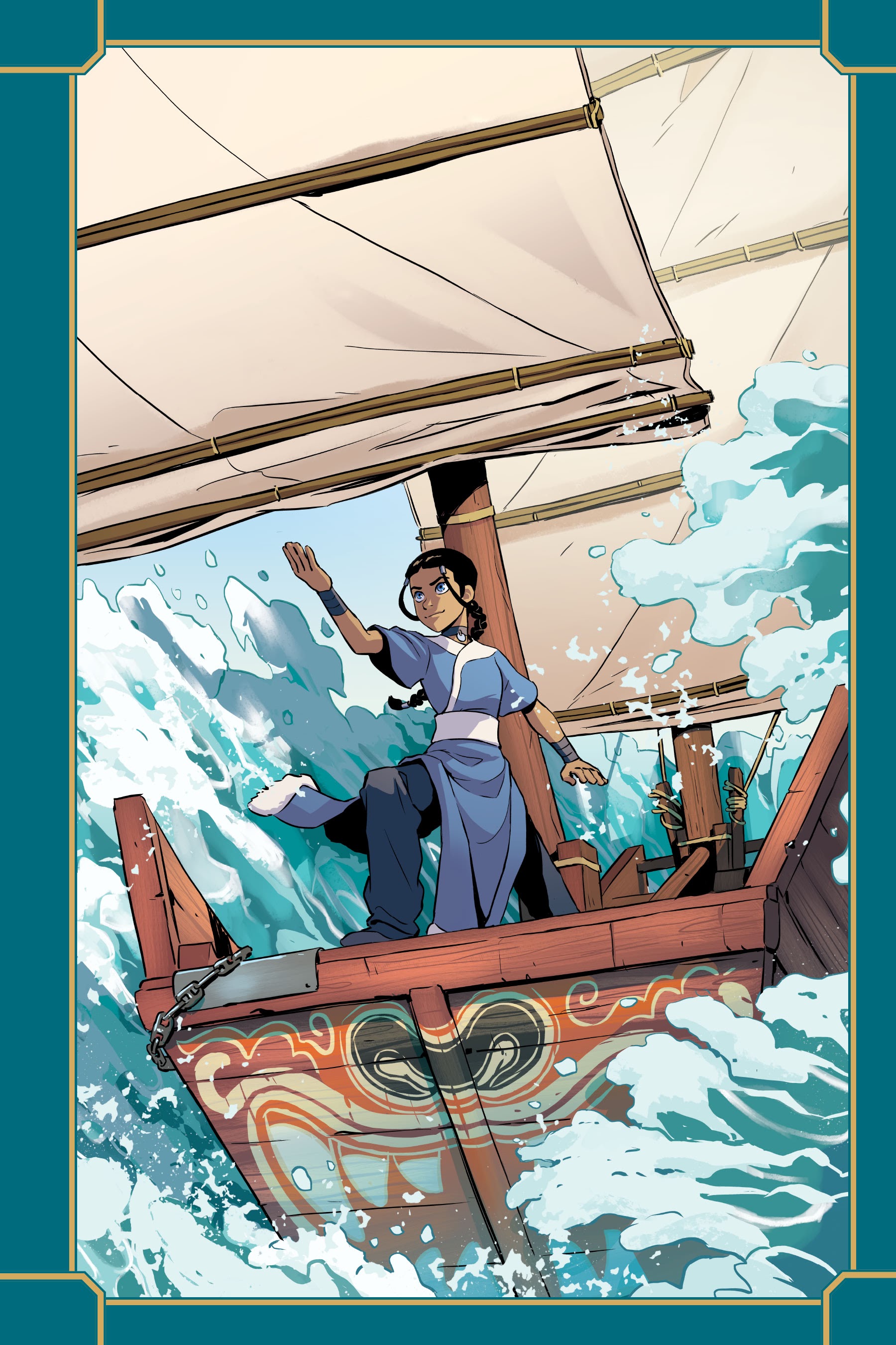 Read online Avatar: The Last Airbender—Katara and the Pirate's Silver comic -  Issue # TPB - 6