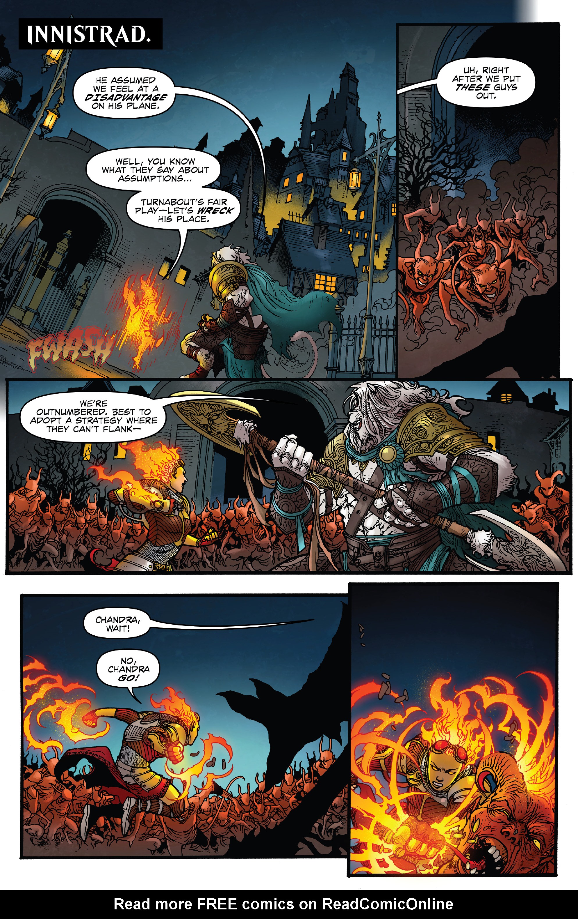 Read online Magic: The Gathering: Chandra comic -  Issue #4 - 8